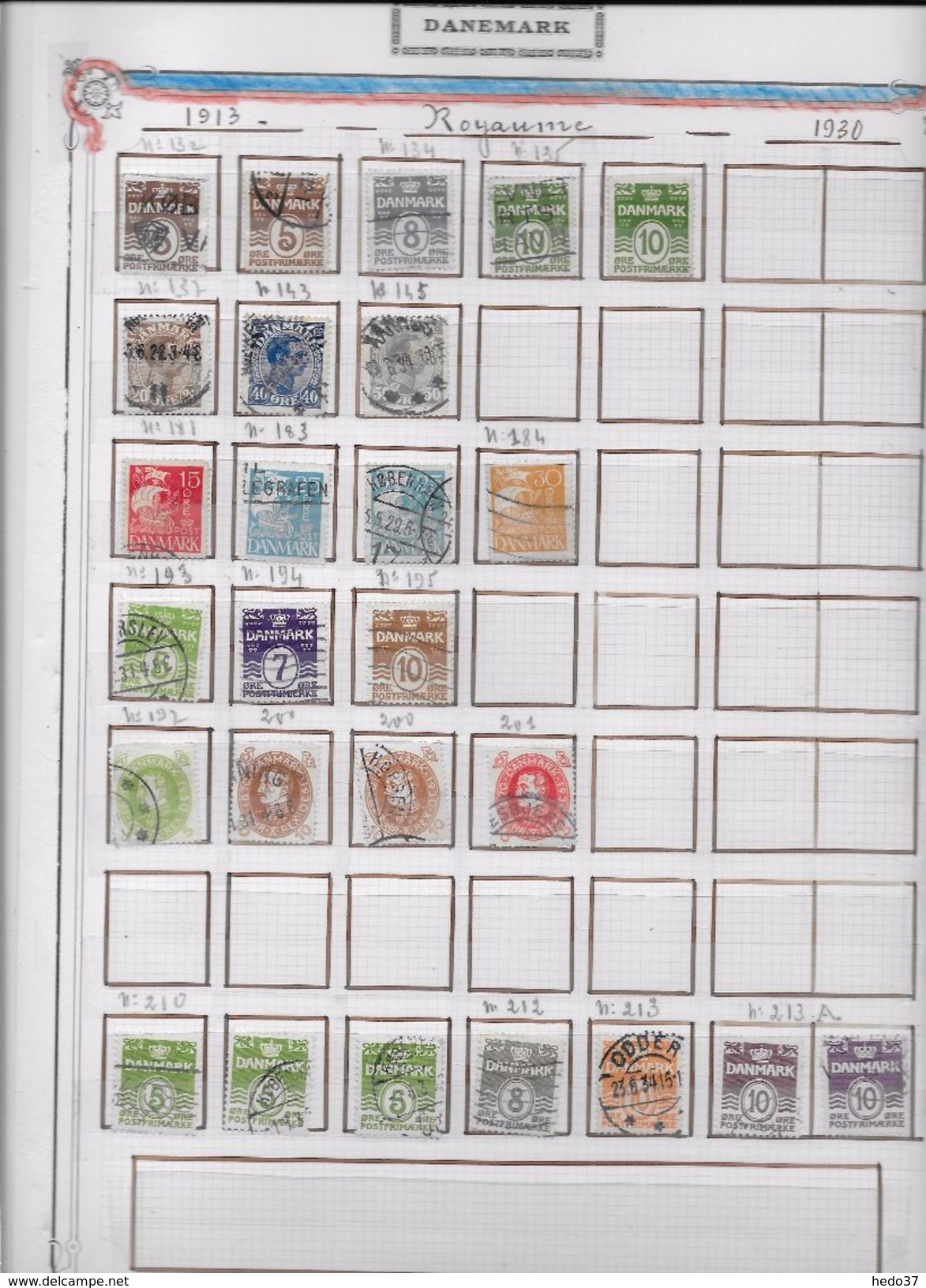 Danemark - Collection Vendue Page Par Page - Timbres Neufs */**/oblitérés - Collezioni