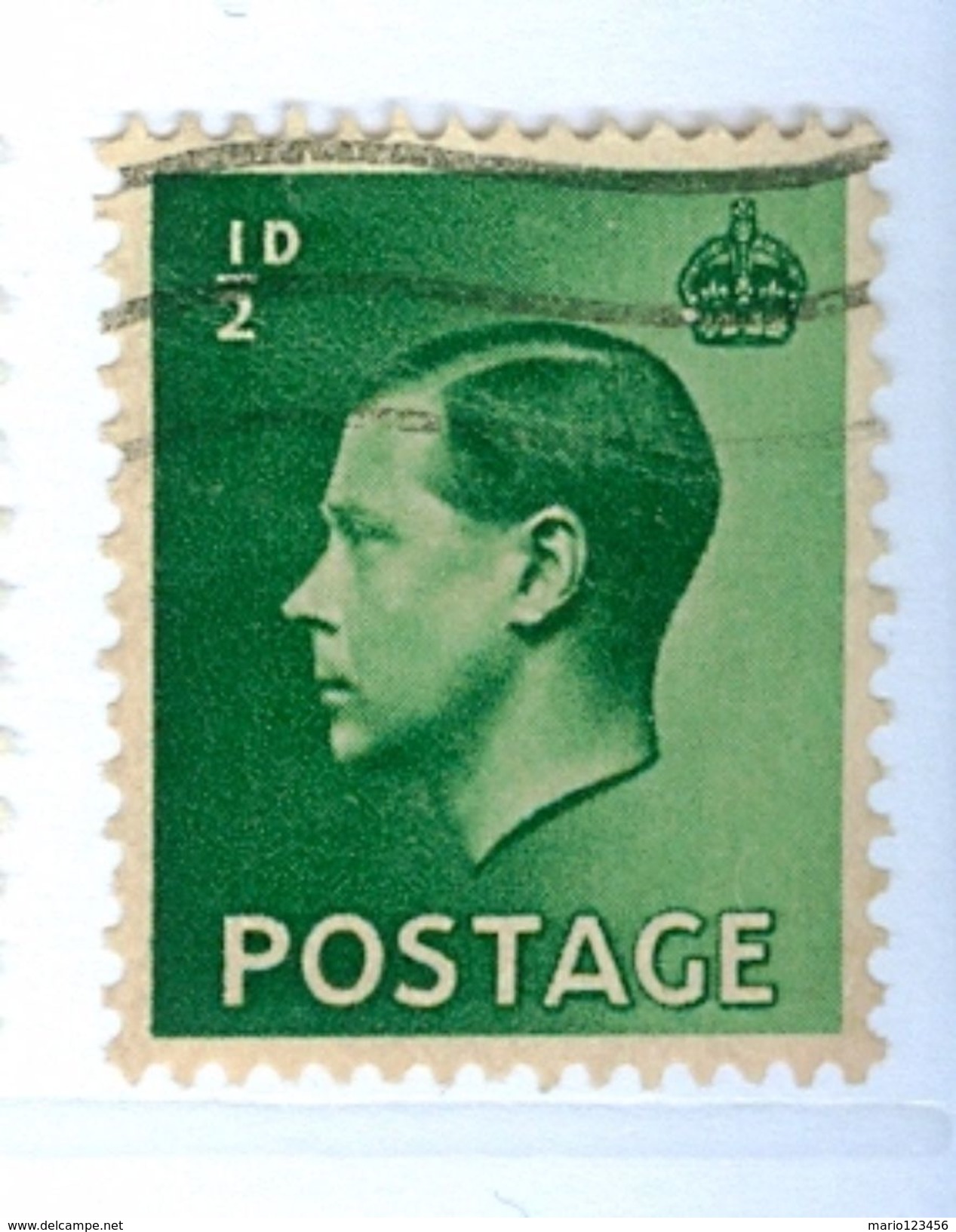 GRAN BRETAGNA, GREAT BRITAIN, RE EDOARDO VII, KING EDWARD VII, 1936, FRANCOBOLLI USATI   Yvert Tellier 205..Scott 230 - Used Stamps