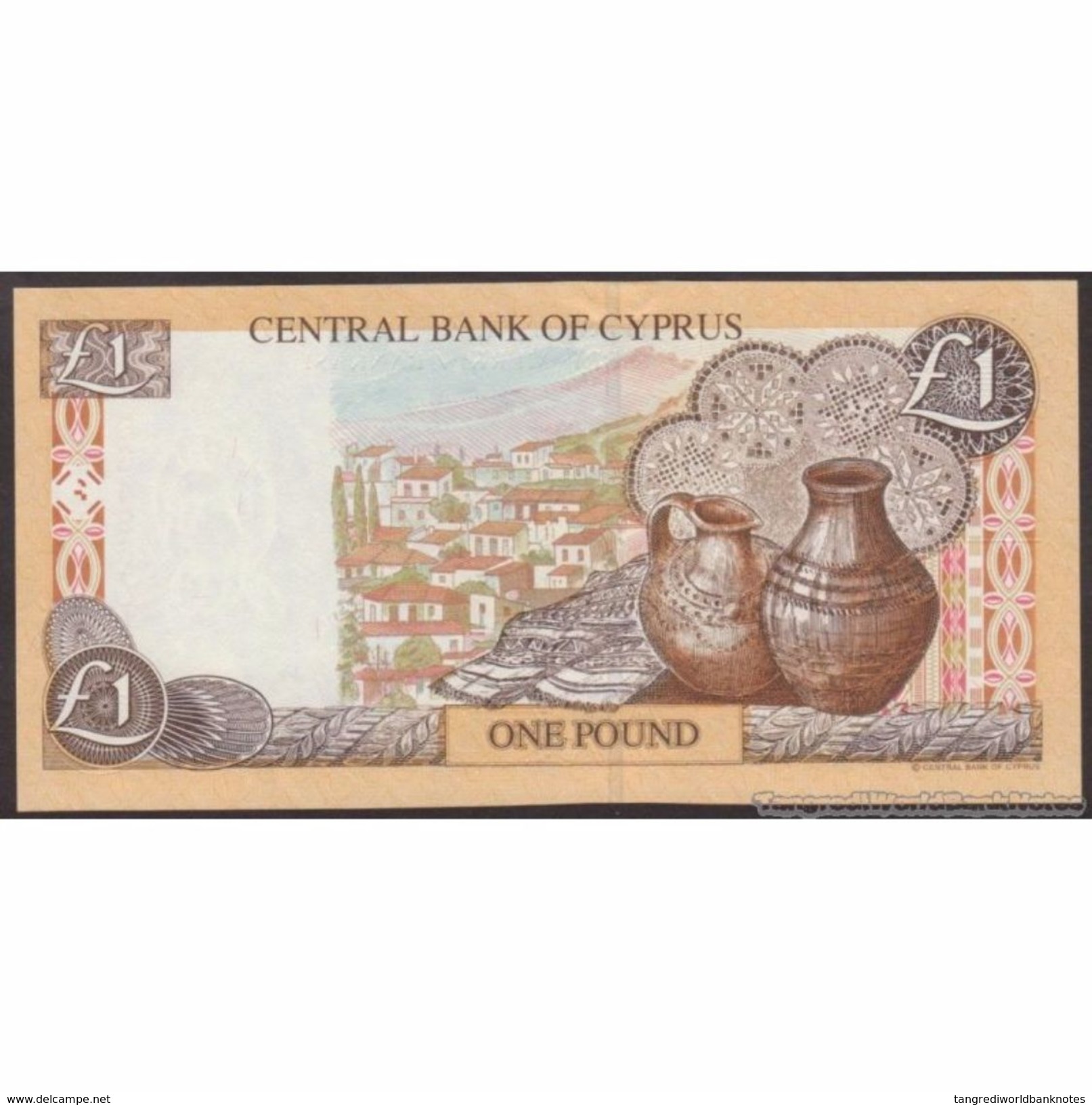 TWN - CYPRUS 60d - 1 Pound 1.4.2004 Prefix BG UNC - Cipro