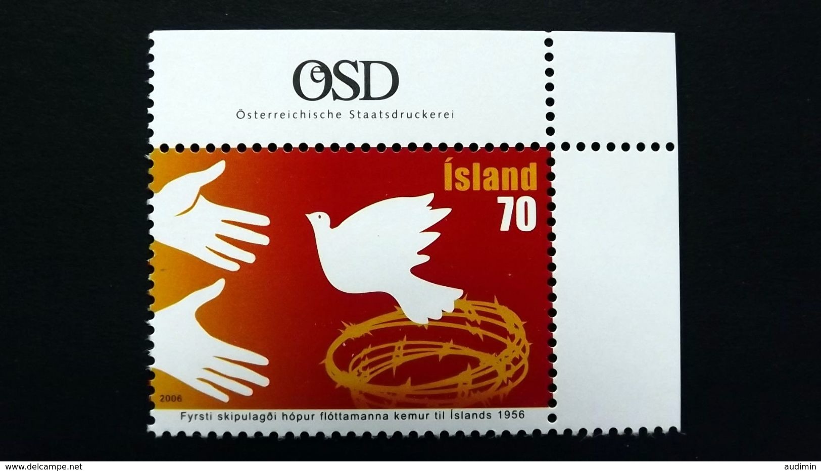 Island 1119 **/mnh, 50. Jahrestag Der Aufnahme Asylsuchender Ungarischer Flüchtlinge - Nuovi