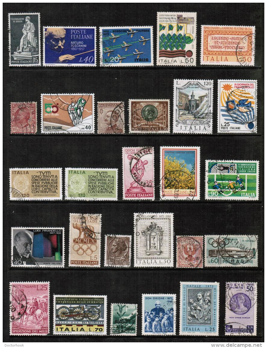 ITALY---Collection Of USED DL-438 - Colecciones (sin álbumes)