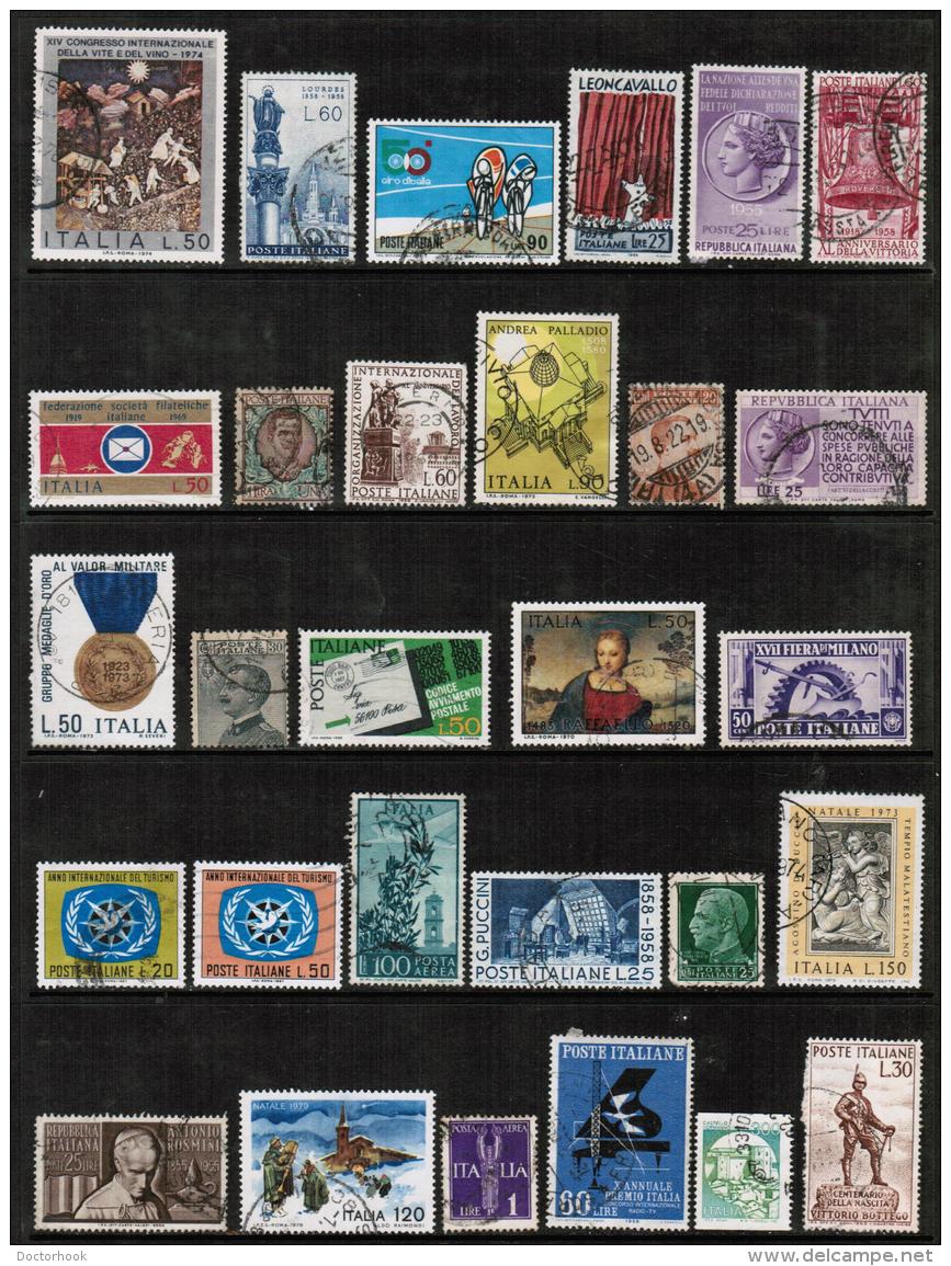 ITALY---Collection Of USED DL-439 - Collections (without Album)