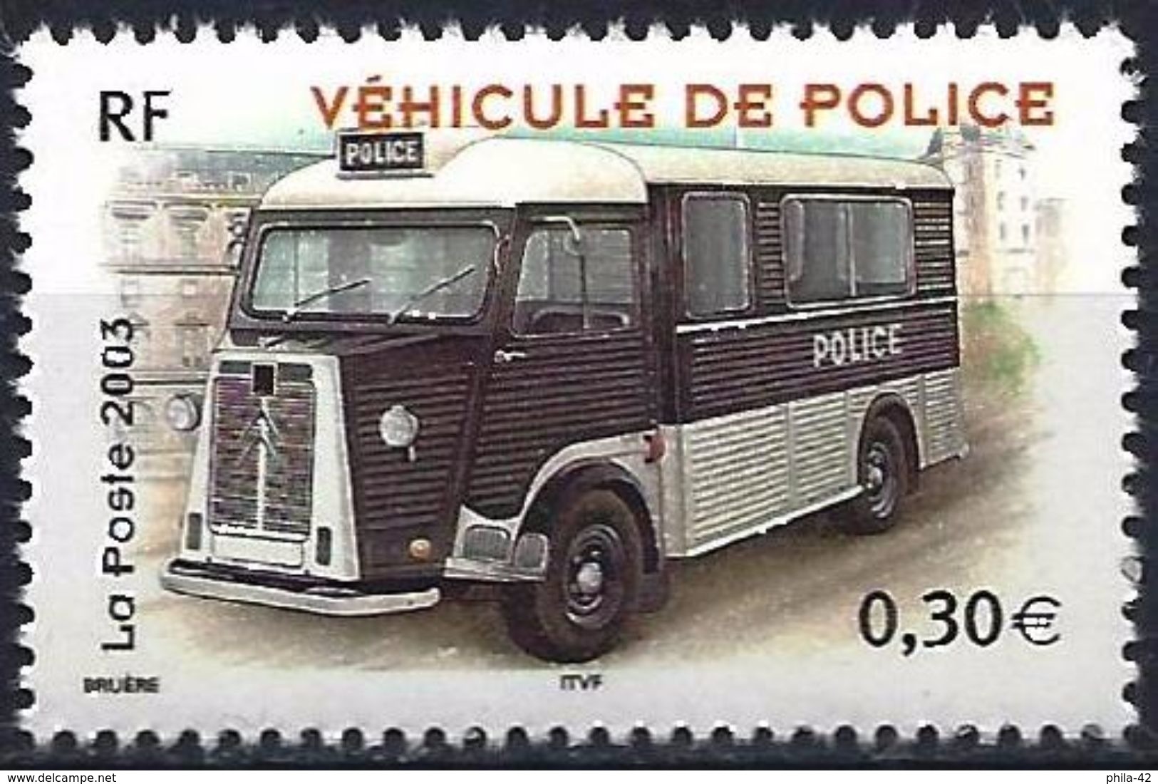 France 2003 - Police Vehicle ( Mi 3758 - YT 3616 ) - Police - Gendarmerie