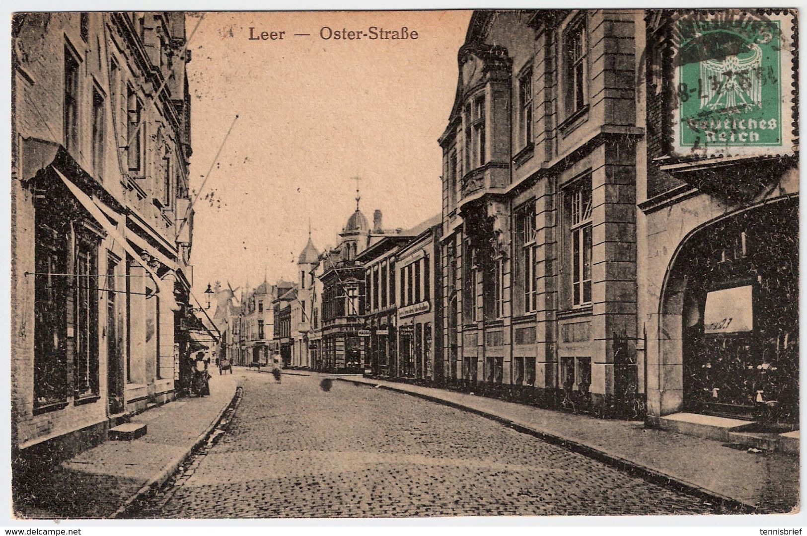 1923, " Leer "  , Strasse  ,  A145 - Leer