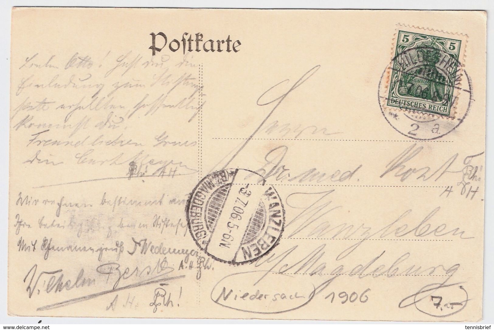 1906, " Hildesheim "  , A147 - Hildesheim