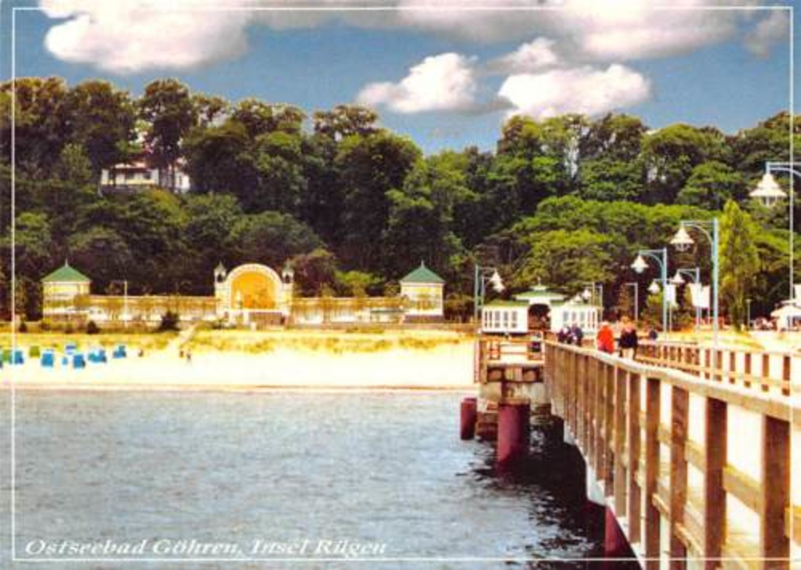 Ostseebad Goehren Strand, Seebruecke, Sea Bridge Promenade Beach Insel Ruegen - Sonstige & Ohne Zuordnung