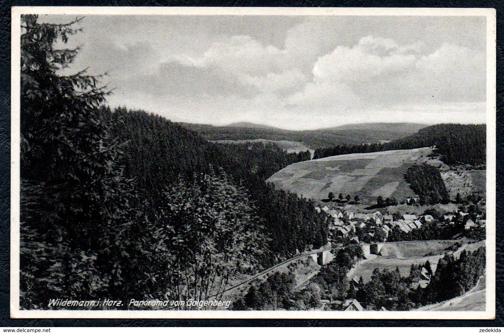 A9228 - Wildemann - Panorama Vom Galgenberg - Hans Andres - Novochrom 663 - Wildemann