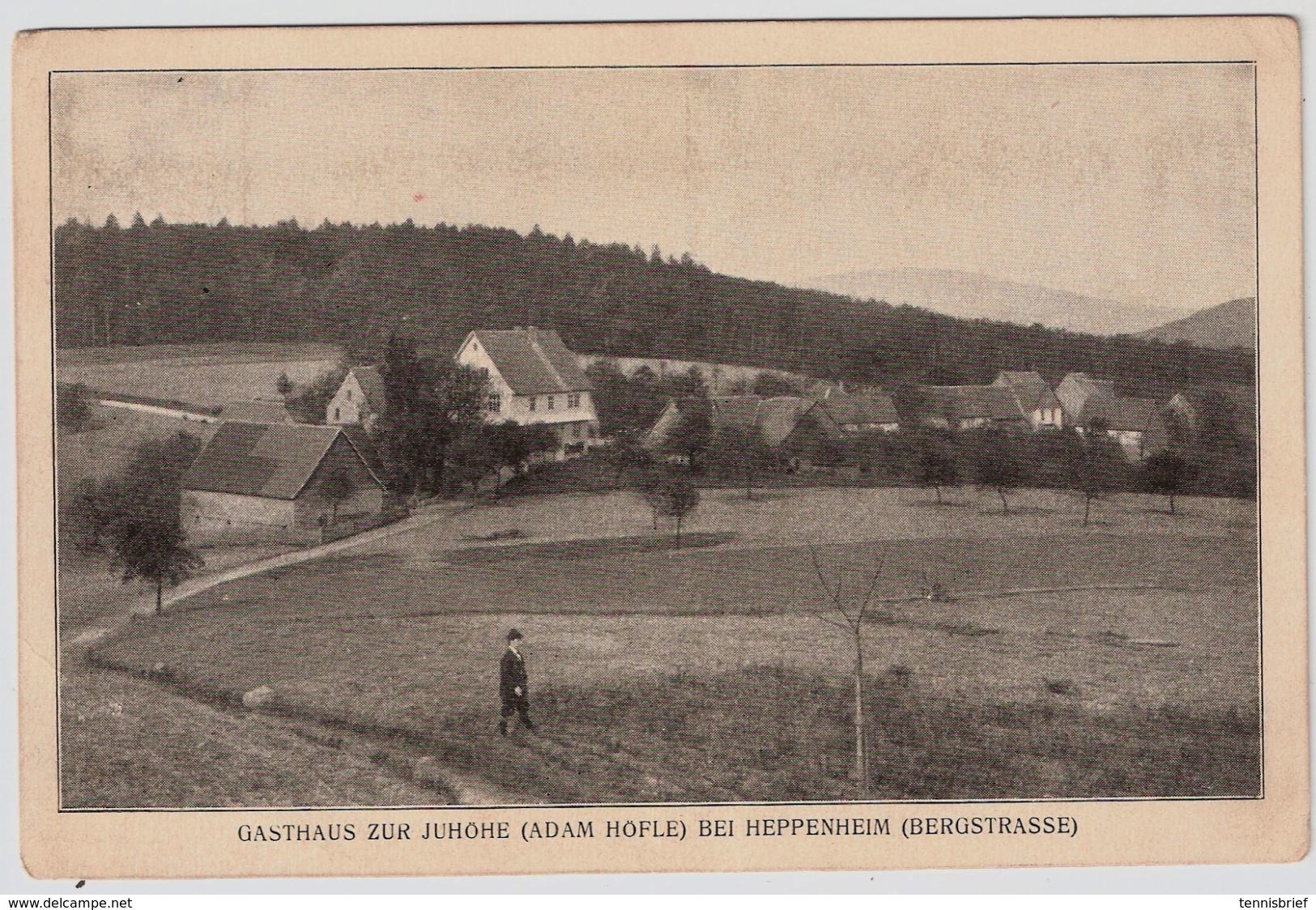 Ca. 1925, " Zur Juhöhe ", (bei Heppenheim)  , A154 - Heppenheim