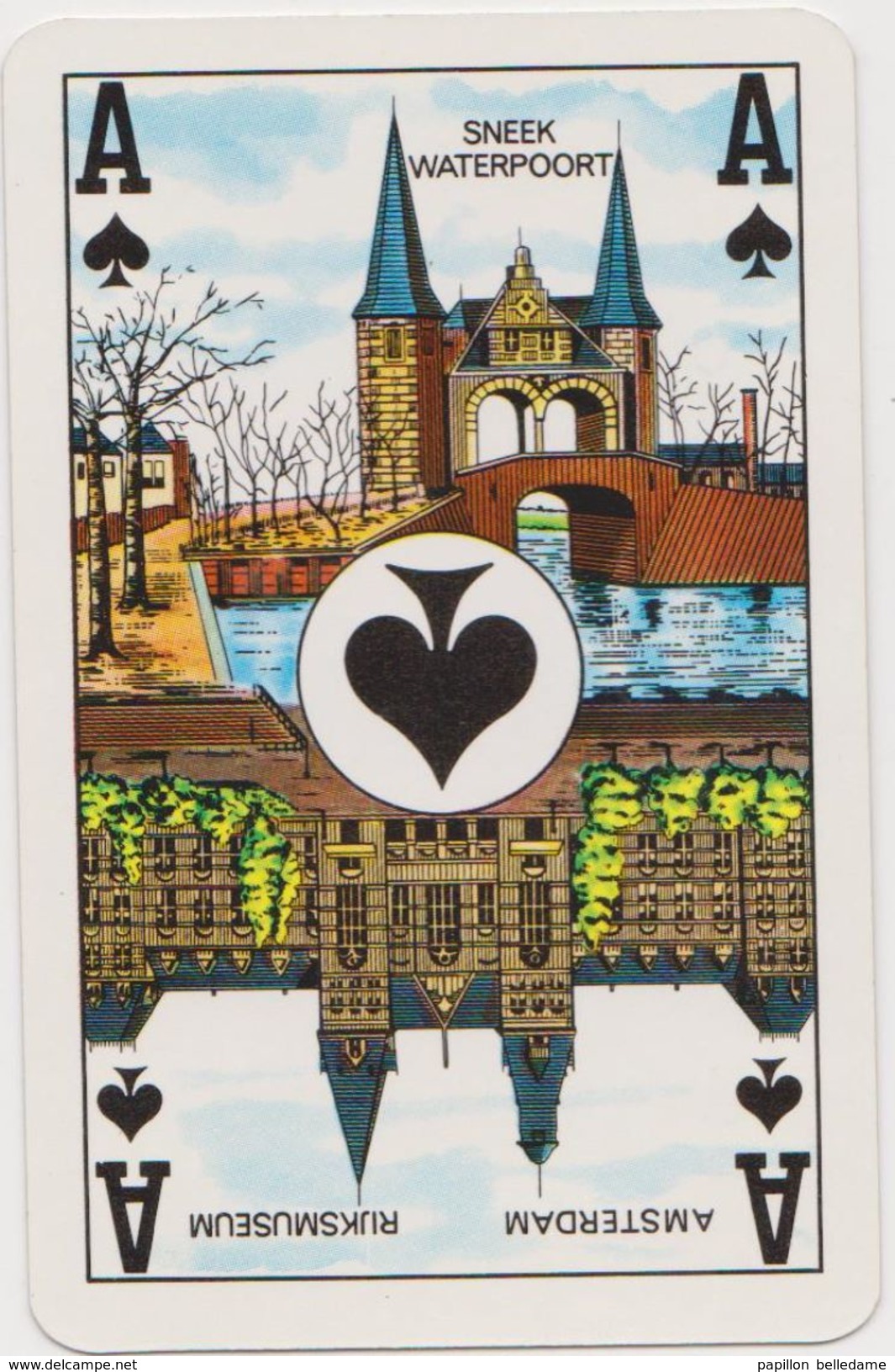 Amsterdam    oud spel van 52 speelkaarten BOKMA  - ancien jeu de 52 cartes à jouer BOKMA