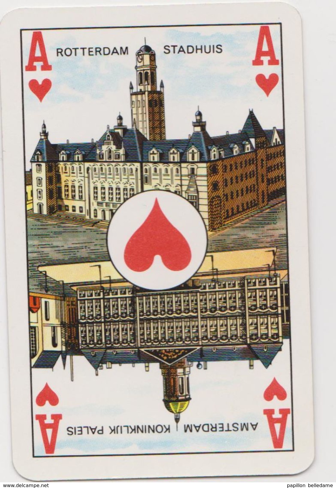 Amsterdam    oud spel van 52 speelkaarten BOKMA  - ancien jeu de 52 cartes à jouer BOKMA