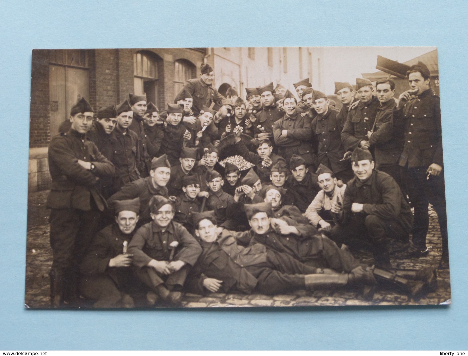 Peloton / Militairen / Soldaten ( NO ID ) 19?? ( Foto ? : Zie Foto Details ) ! - Guerre, Militaire