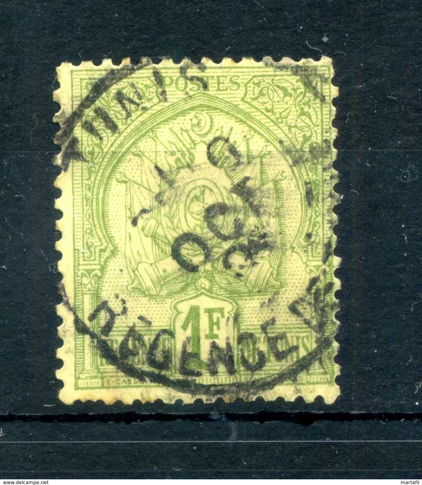 1888-93 TUNISIA N.20 USATO - Usati