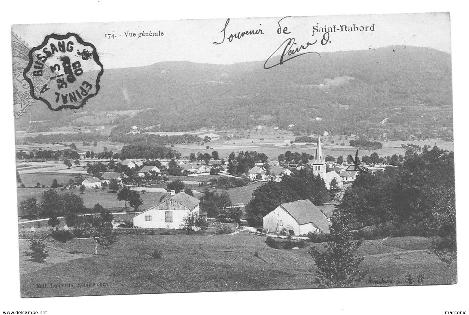 88 - SAINT NABORD - Vue Générale - Saint Nabord