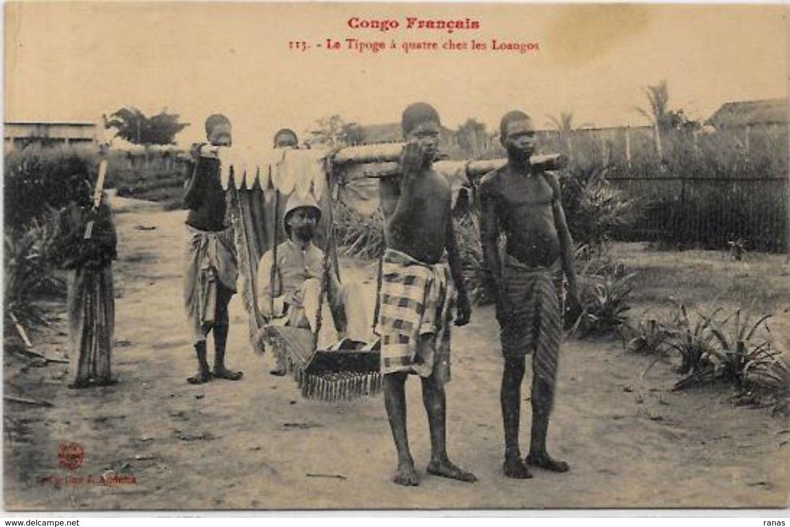 CPA Congo Types Métier Ethnic Non Circulé - Congo Français