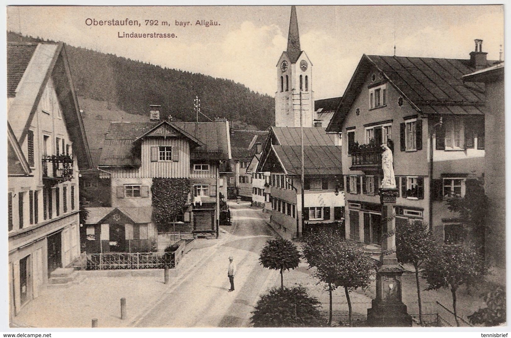 1912, " Oberstaufen " ,   A142 - Oberstaufen