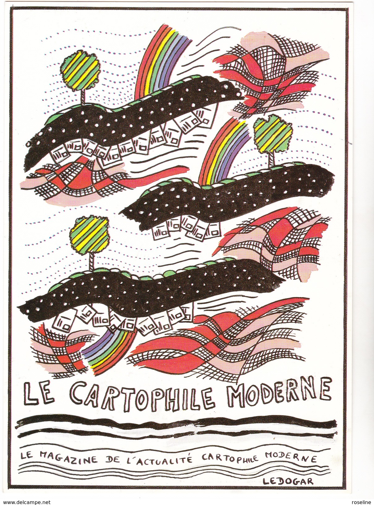 LEDOGAR Marc - Magazine Le Cartophile Moderne - CPM 10.5x15 BE - Autres & Non Classés