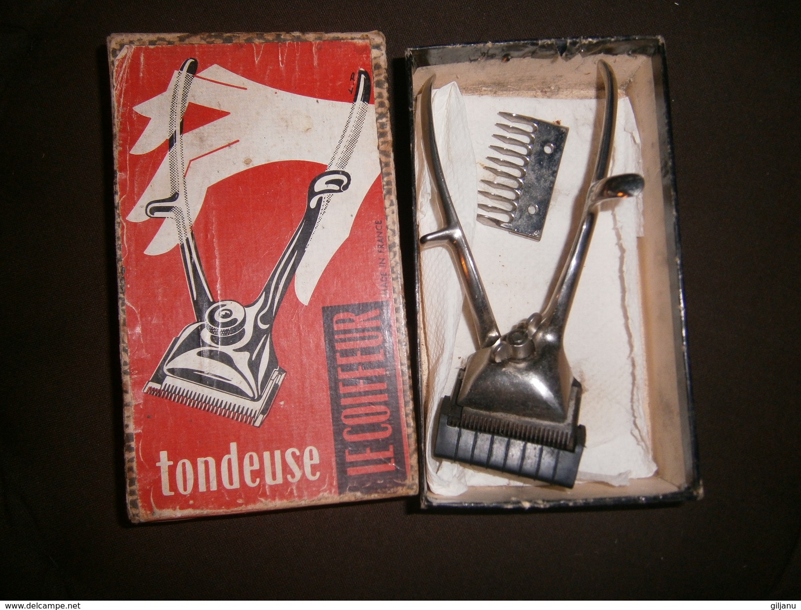 ANCIENNE TONDEUSE LE COIFFEUR N 31 - Populaire Kunst