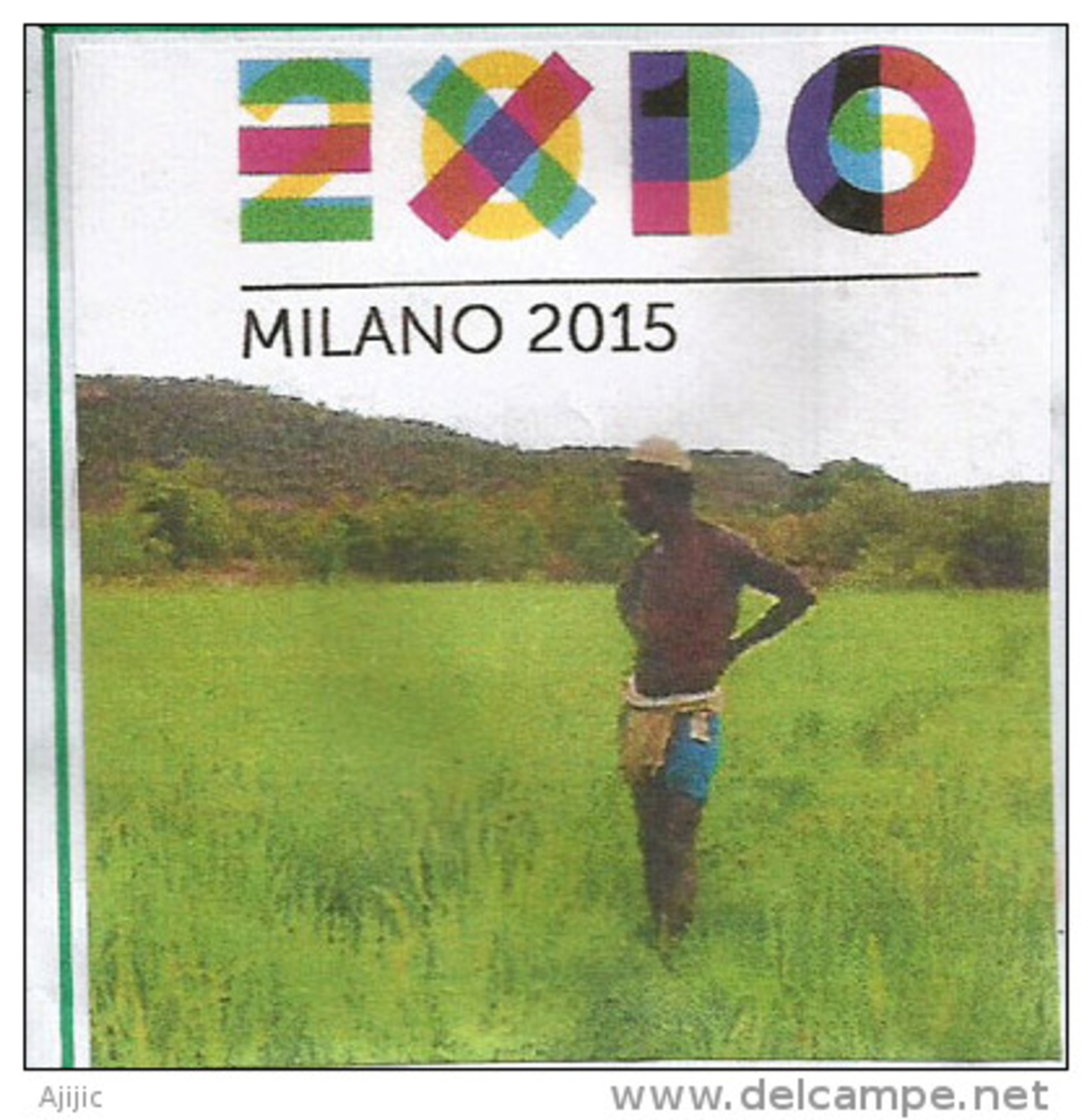 SIERRA LEONE. UNIVERSAL EXPO MILANO 2015 "NOURRIR LA PLANÈTE",rizières, Lettre Du Pavillon De Sierra Leone - 2015 – Milan (Italie)