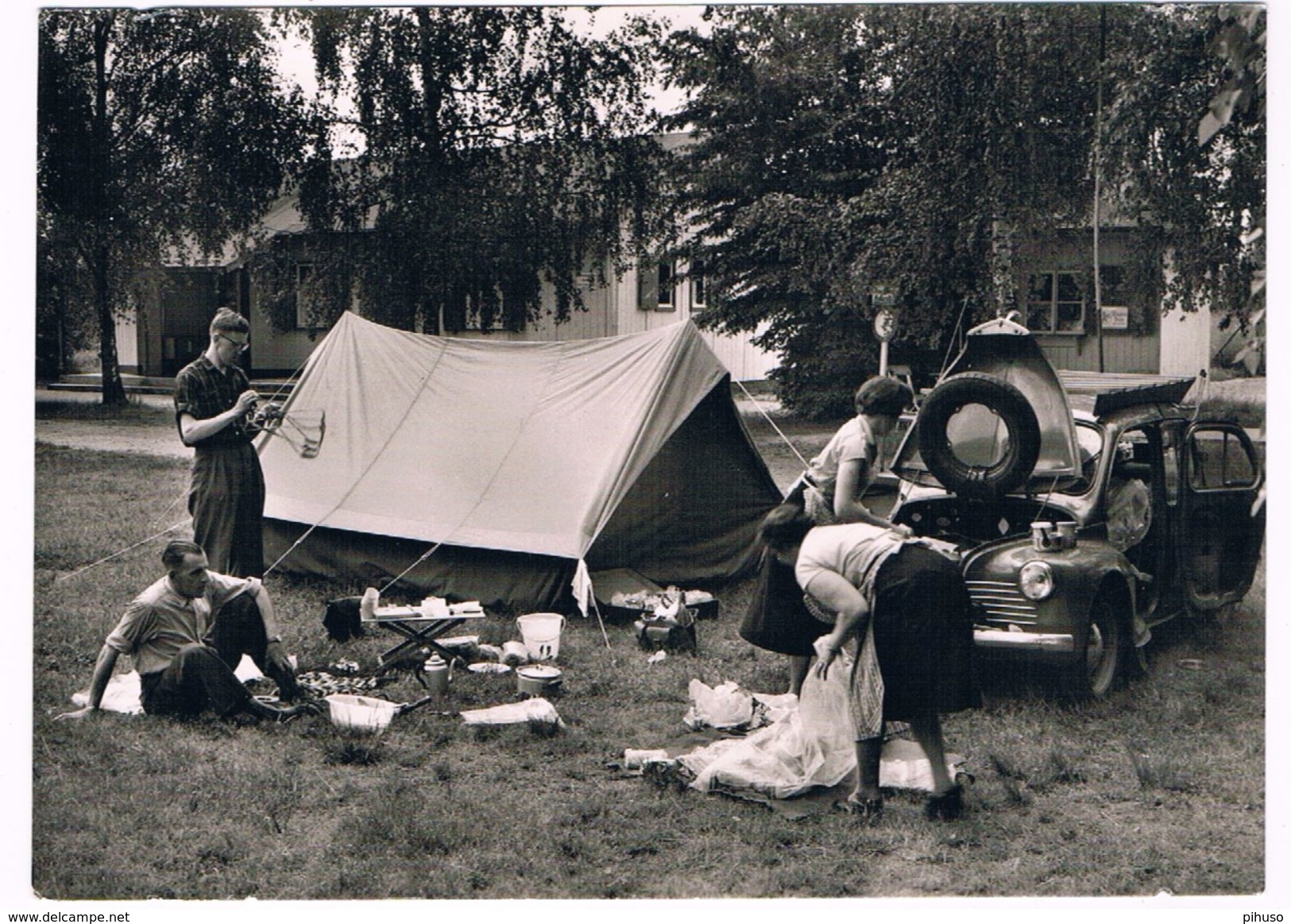 D-7937     ZIEGELHOF / OFFENBURG : Campingplatz ( Zelt, Tent, - Offenburg