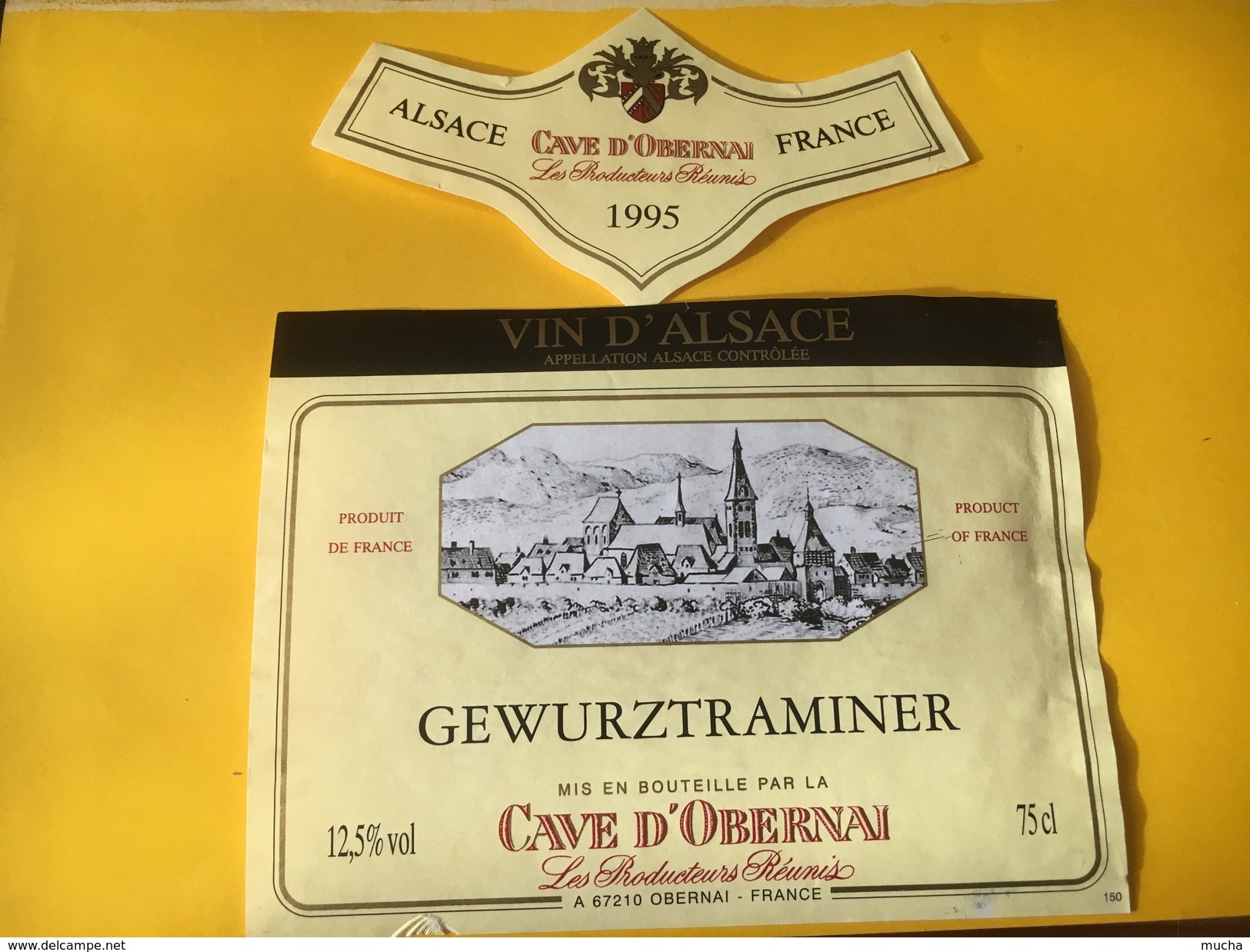 5805 - Gewurztraminer Cave D'Obernai 1995 - Gewurztraminer