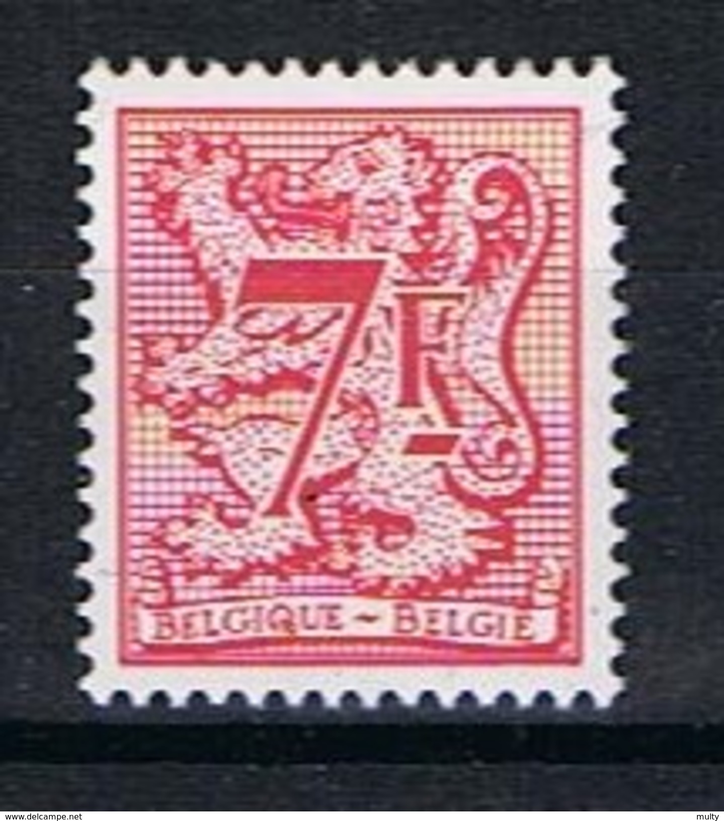 Belgie OCB 2051 (**) - 1977-1985 Cijfer Op De Leeuw