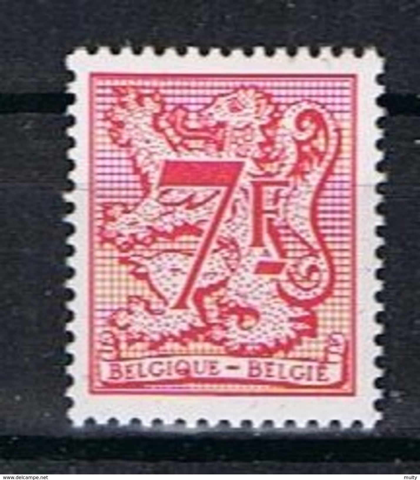 Belgie OCB 2051 (**) - 1977-1985 Chiffre Sur Lion