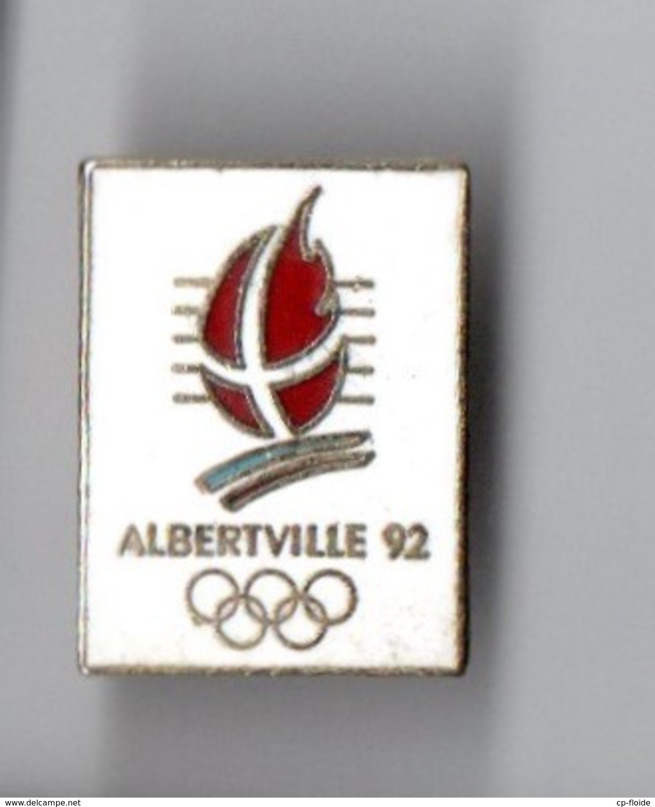 PIN'S . JEUX OLYMPIQUE D'HIVER . ALBERVILLE 1992 . FRANCE - Réf. N°7PNS - - Giochi Olimpici