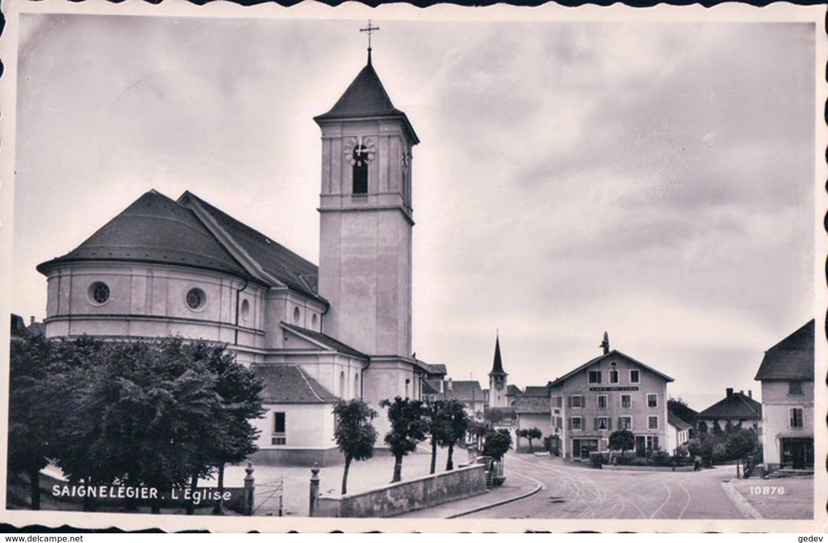 Saignelégierr, L'Eglise (10876) - Saignelégier