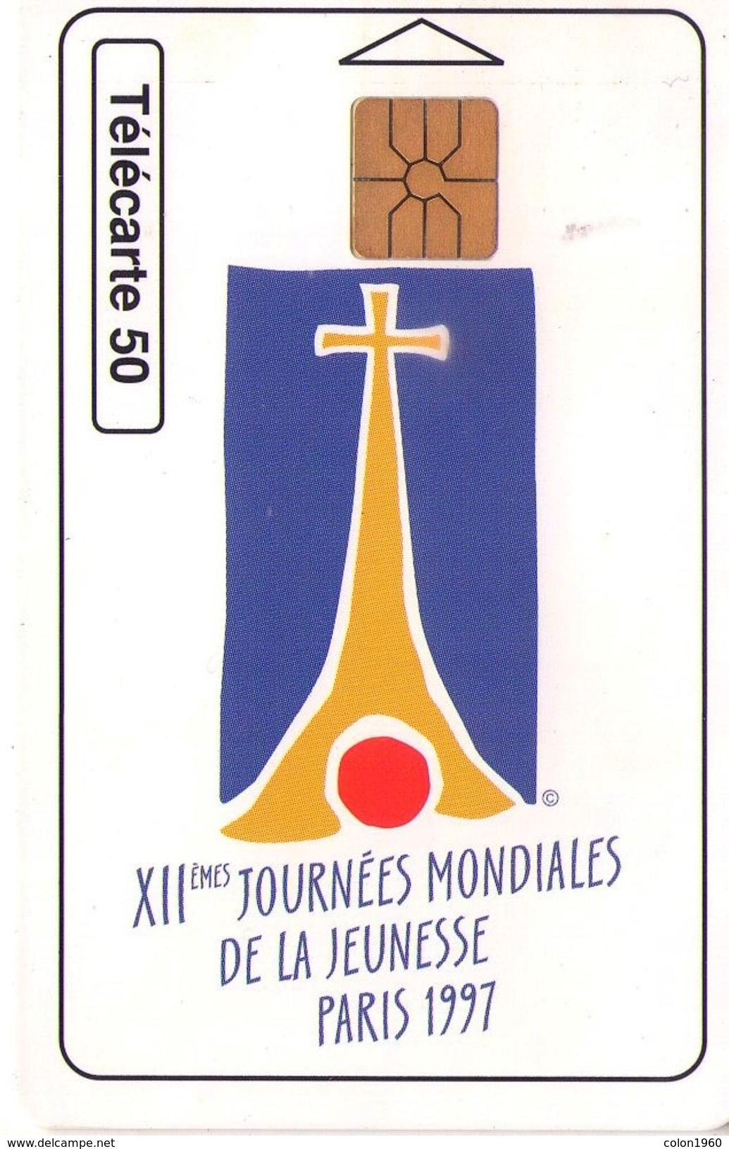 MONACO. XIIe Journées Mondiales De La Jeunesse - Paris 1997. 1997-06. MCO-58 (001). (037) - Monace