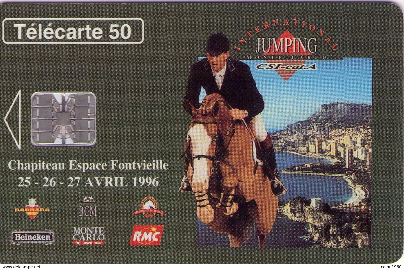 MONACO. Jumping International De Monaco. 1996-03. MCO-51. (041) - Monace