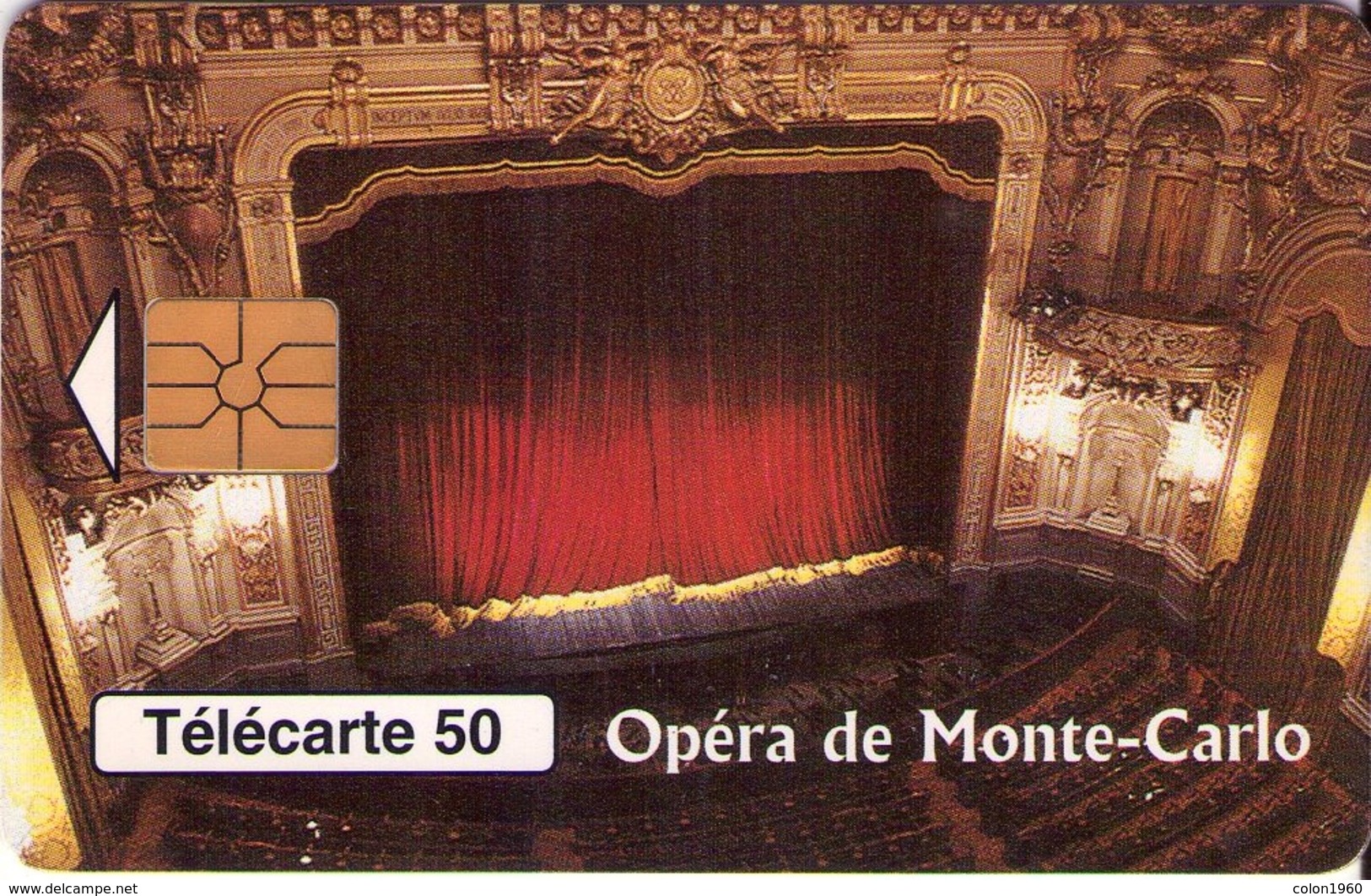 MONACO. Opéra De Monte-Carlo. 1997-07. MCO-59A (006). (042) - Monaco