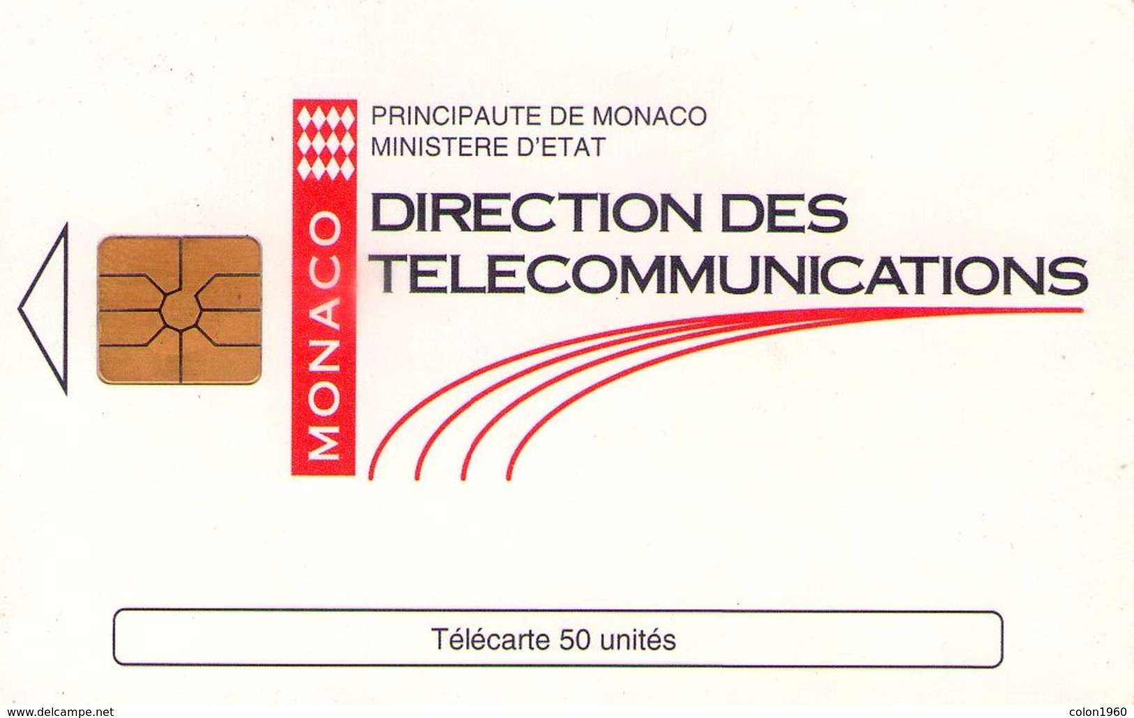 MONACO. Direction Des Telecommunications (serie 009). 1993-12. MCO-43 (009). (420) - Mónaco