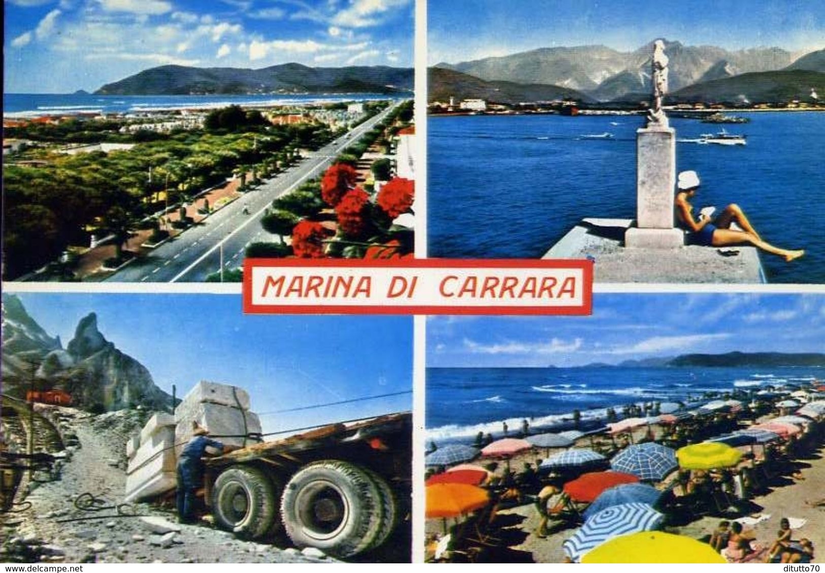 Marina Di Carrara - 1036 - Formato Grande Viaggiata – E 3 - Carrara
