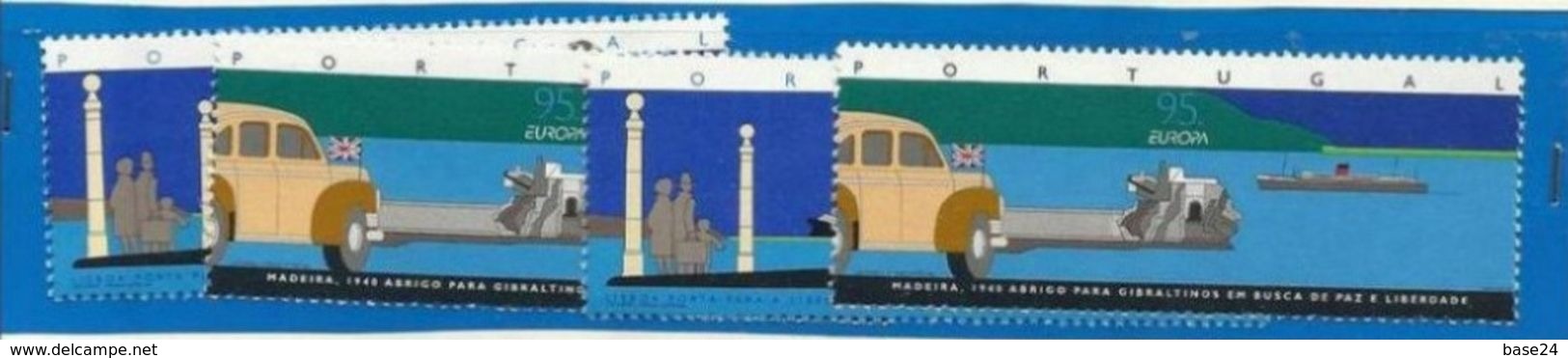 1995 Portogallo Portugal EUROPA CEPT EUROPE 2 Serie Di 2v. MNH** - 1995