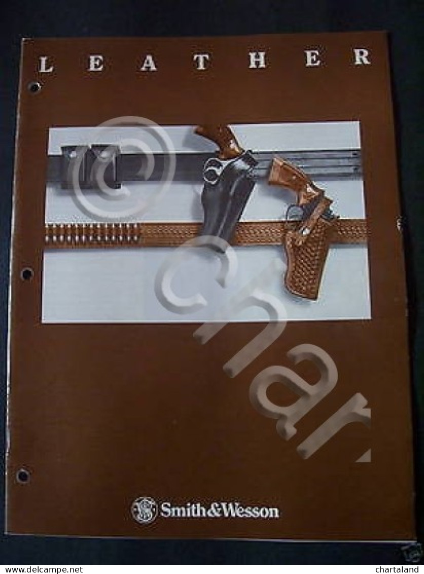 Catalogo Brochure Smith & Wesson Leather Accesori 1960 - Documenti