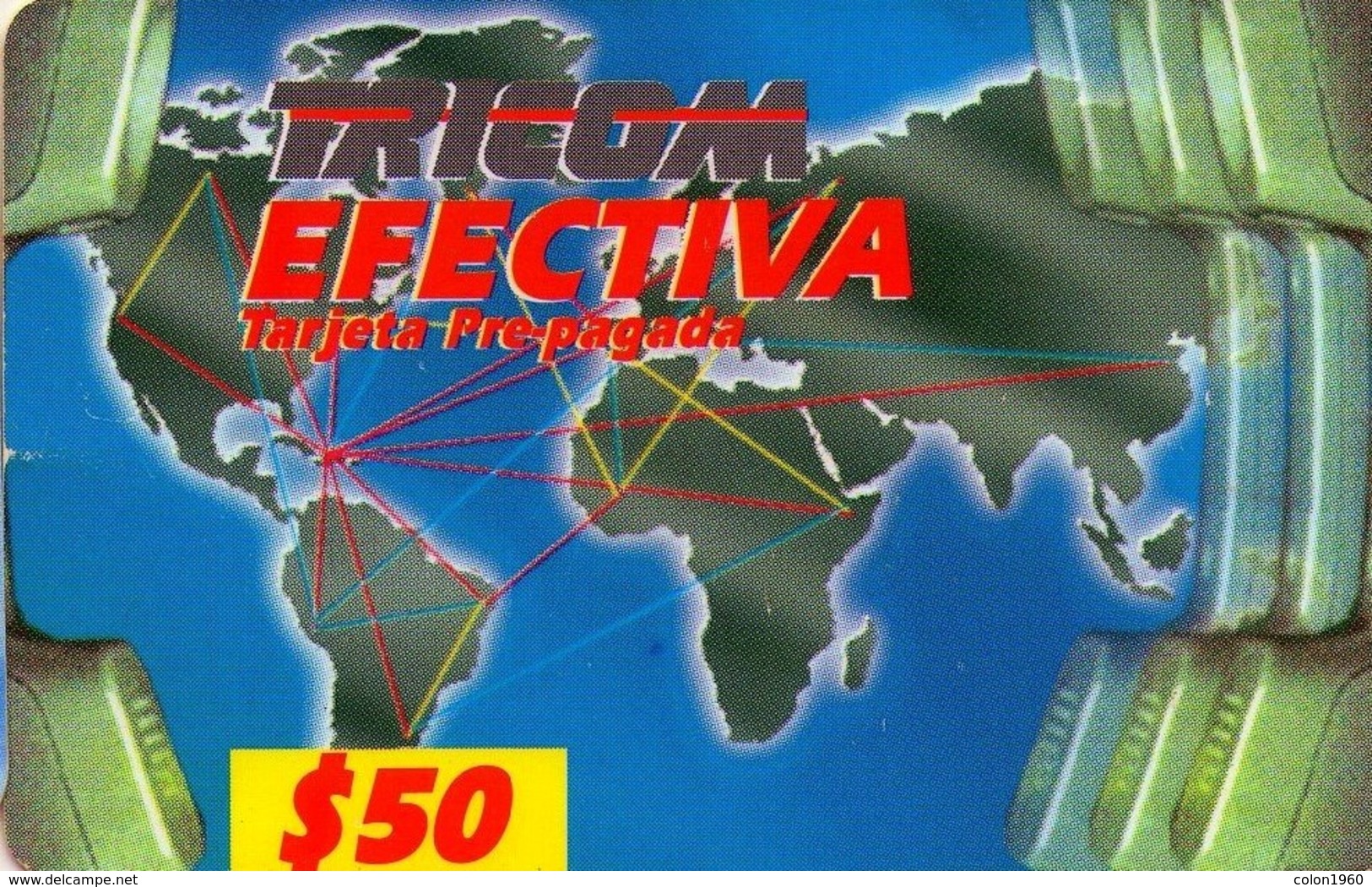 TARJETA TELEFONICA  DE LA REPUBLICA DOMINICANA (PREPAGO). (746) - Dominicaanse Republiek
