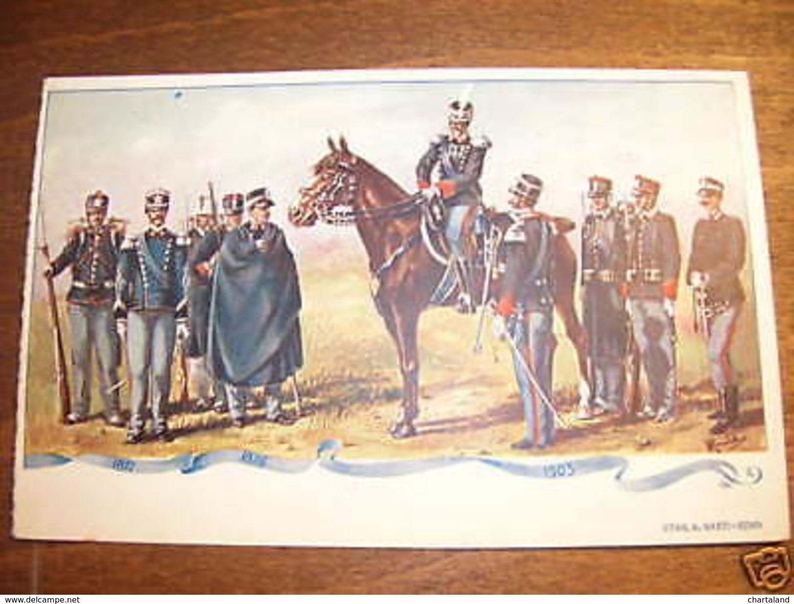 Cartolina Militaria - Granatieri Di Sardegna - 1903 Ca. - Reggimenti