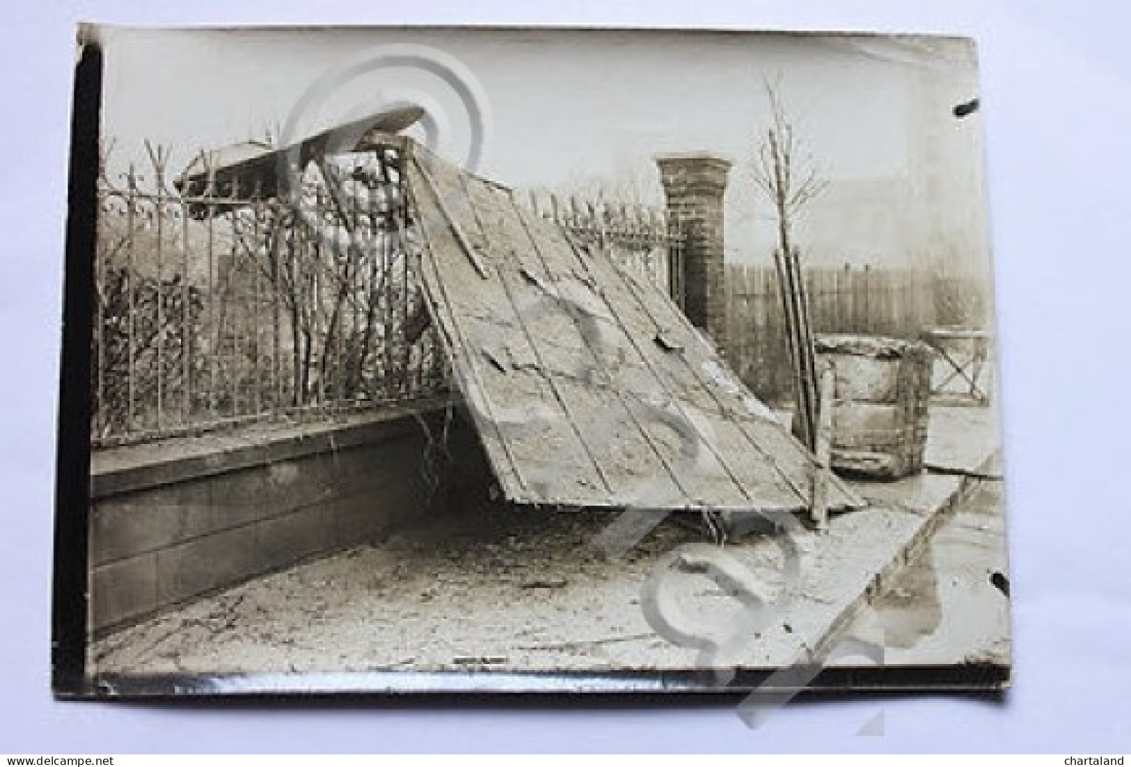 Fotografia D'epoca - Alluvione Del 1910 A Parigi - Alfortville - Autres & Non Classés