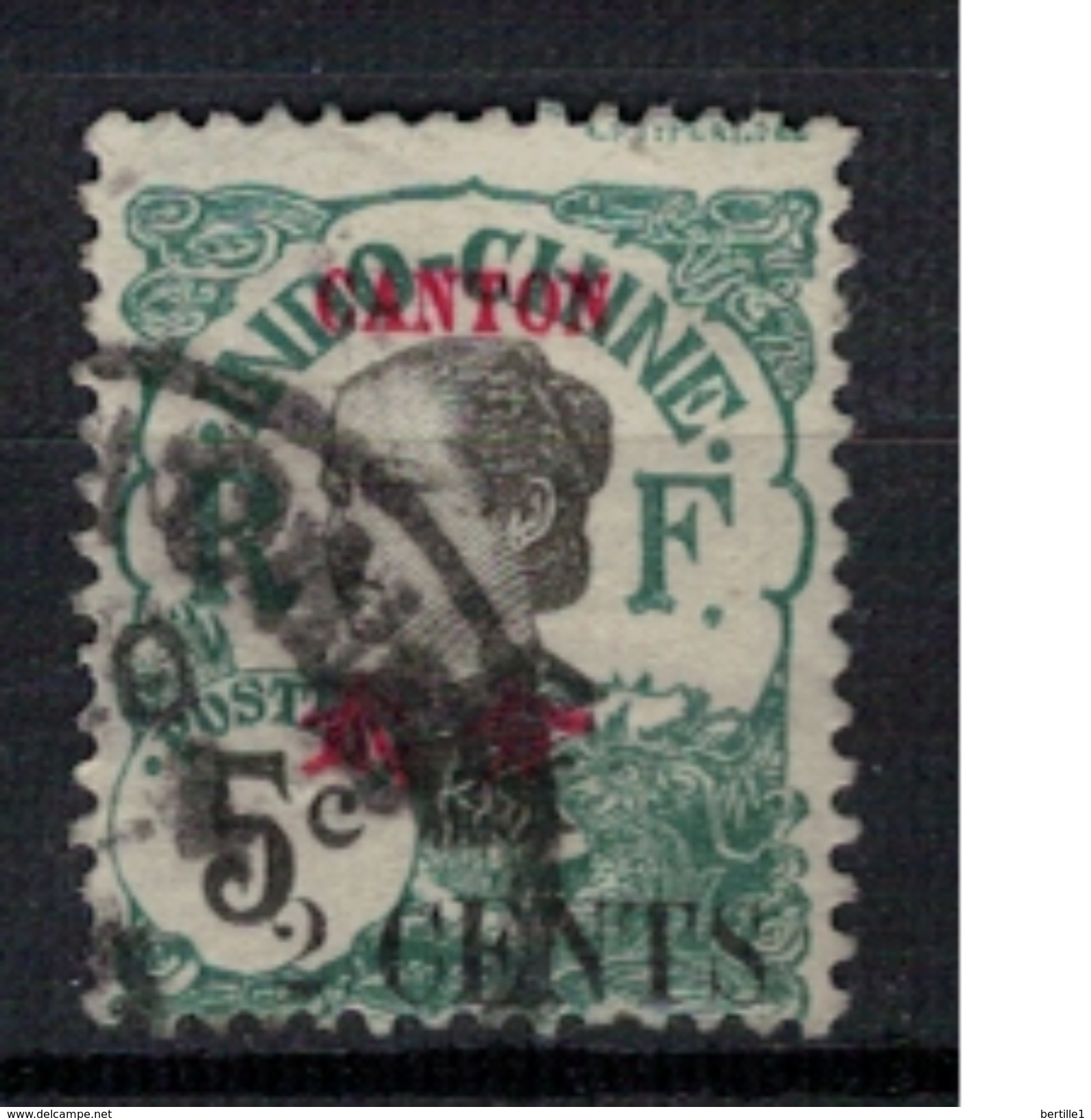 CANTON      N°  YVERT      70     OBLITERE       ( O   2/16 ) - Used Stamps