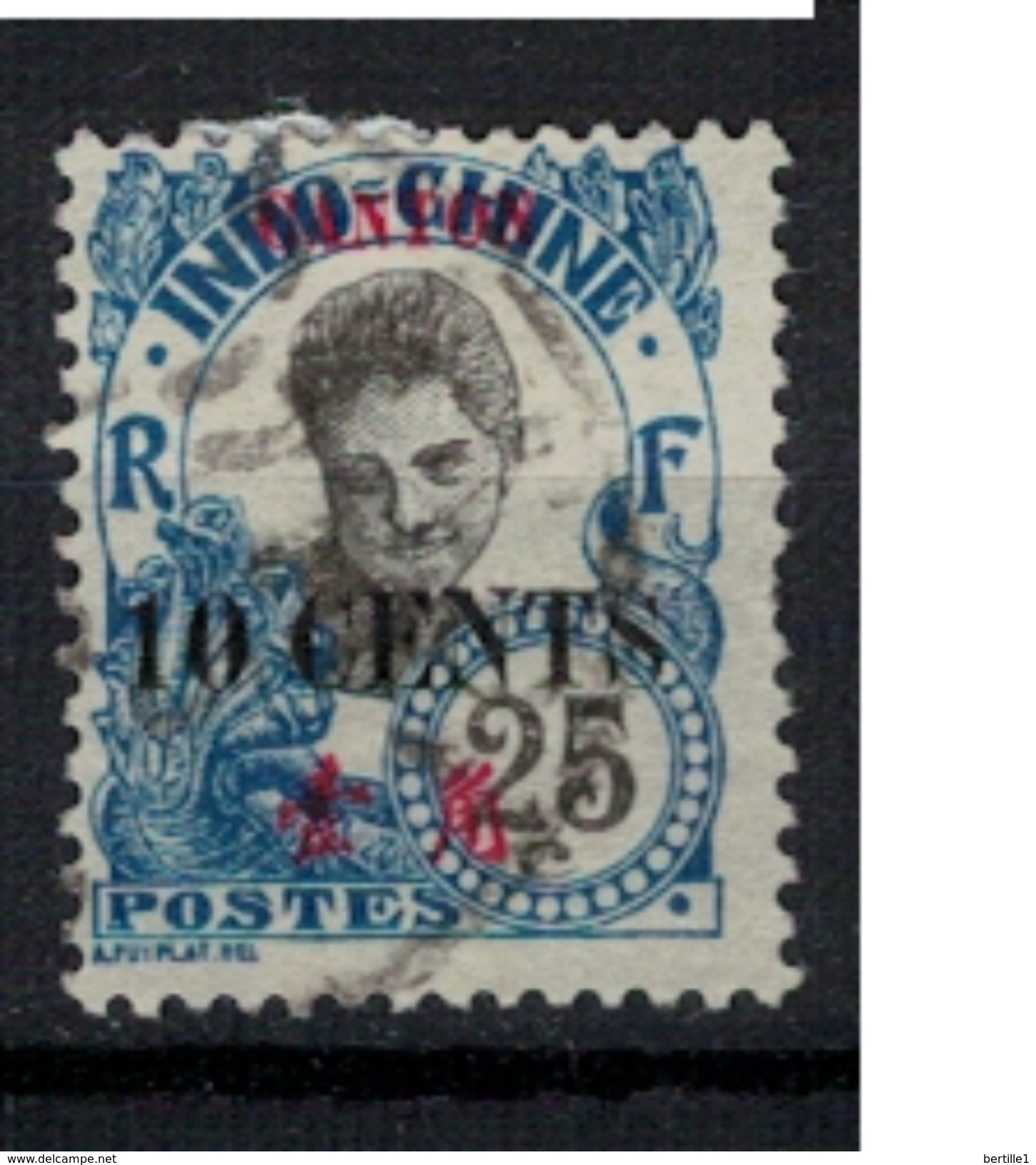 CANTON      N°  YVERT      74    ( 11 )     OBLITERE       ( O   2/16 ) - Used Stamps