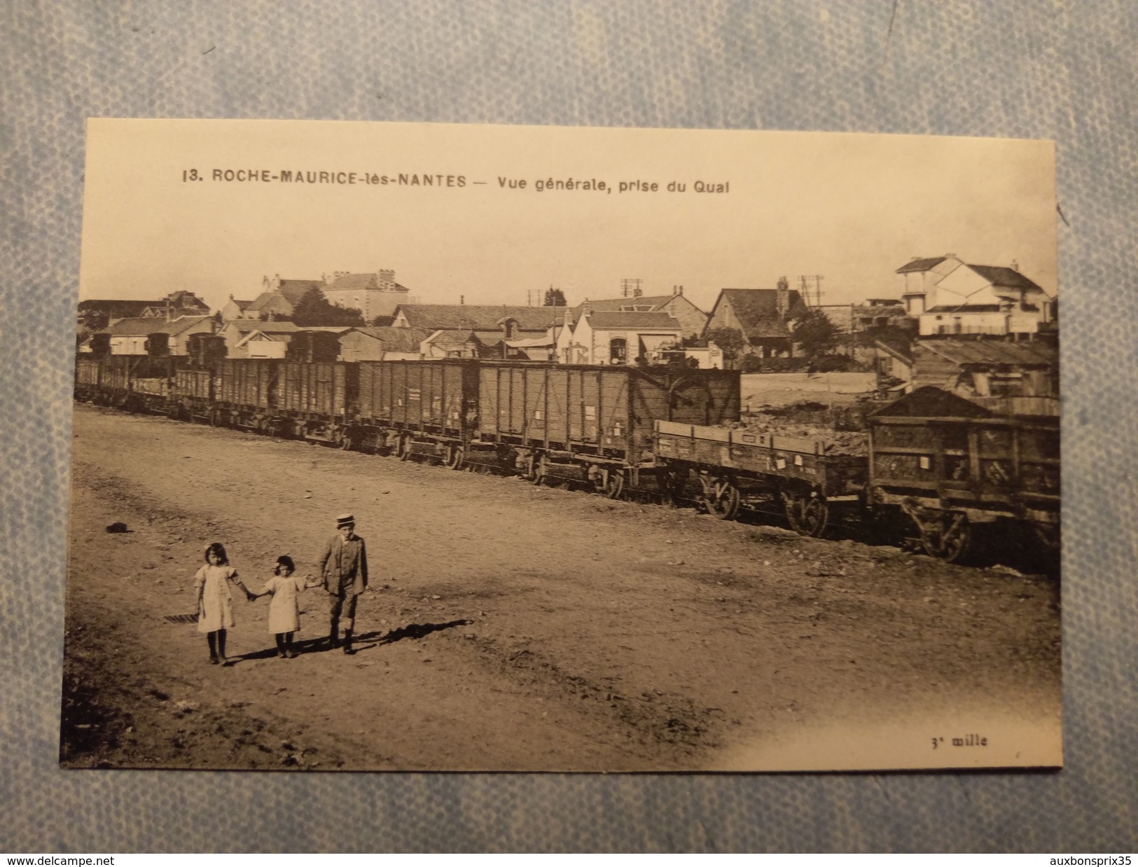 ROCHE MAURICE LÈS NANTES - VUE GÉNÉRALE PRISE DU QUAI - 44 - Autres & Non Classés