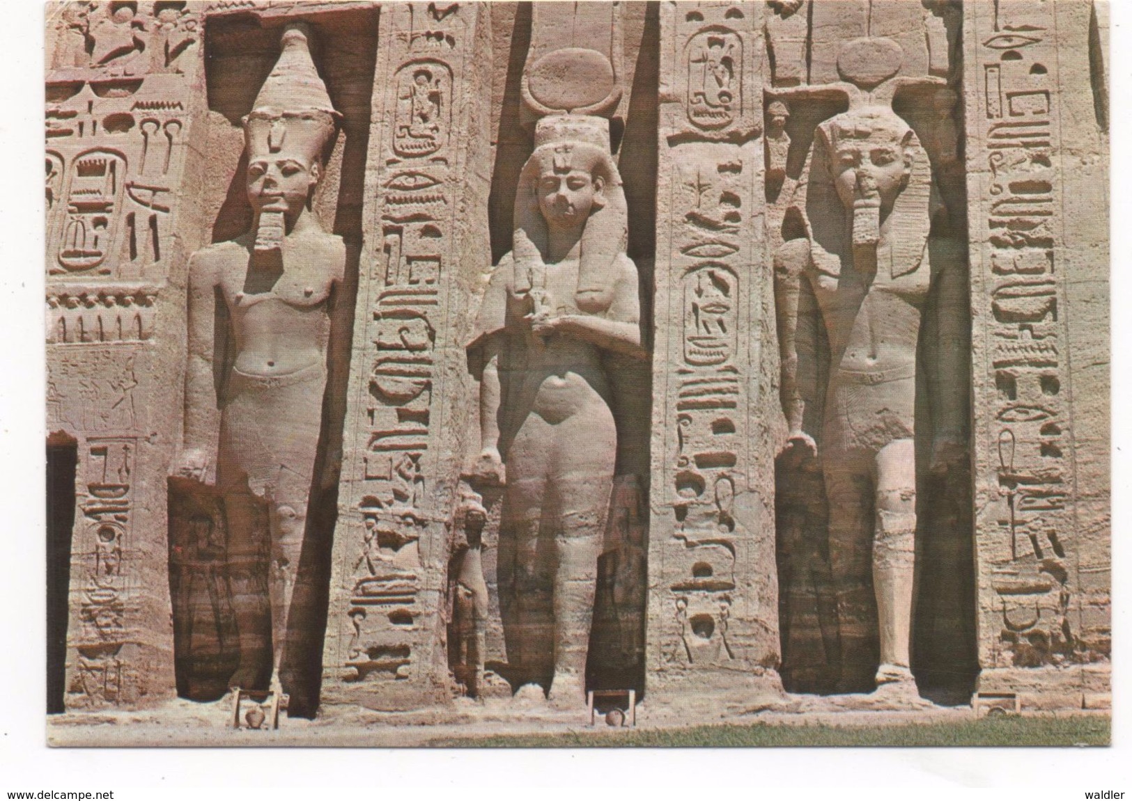 SOME STATUES OF ABOU SIMBEL      ~  1970 - Abu Simbel Temples