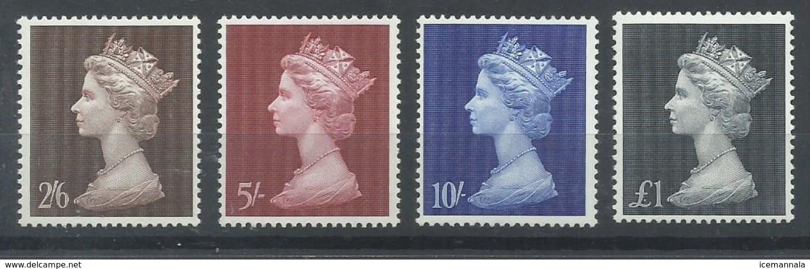 GRAN BRETAÑA YVERT 487/90    MNH  ** - Nuevos