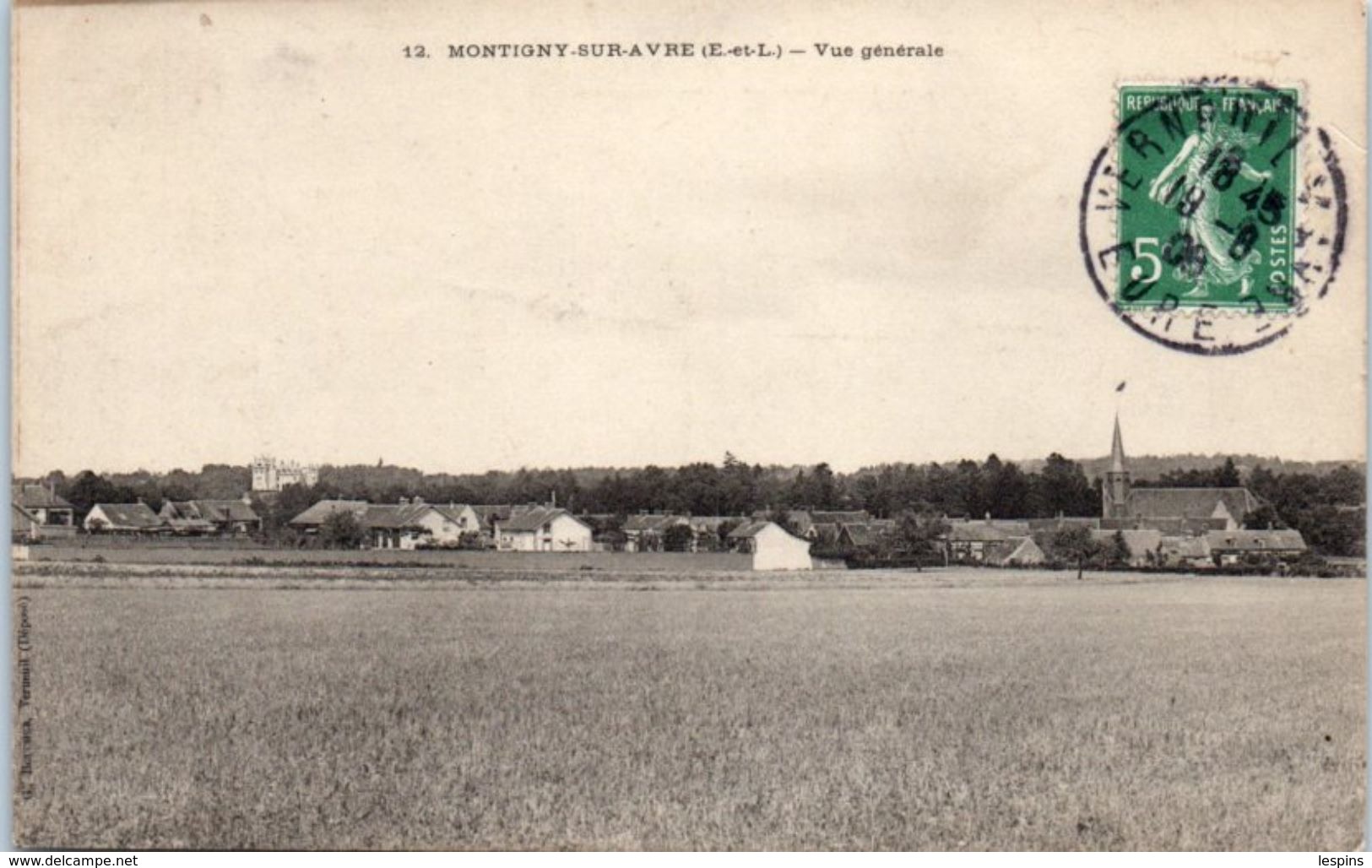 28 - MONTIGNY Sur AVRE -- Vue Générale - Montigny-sur-Avre