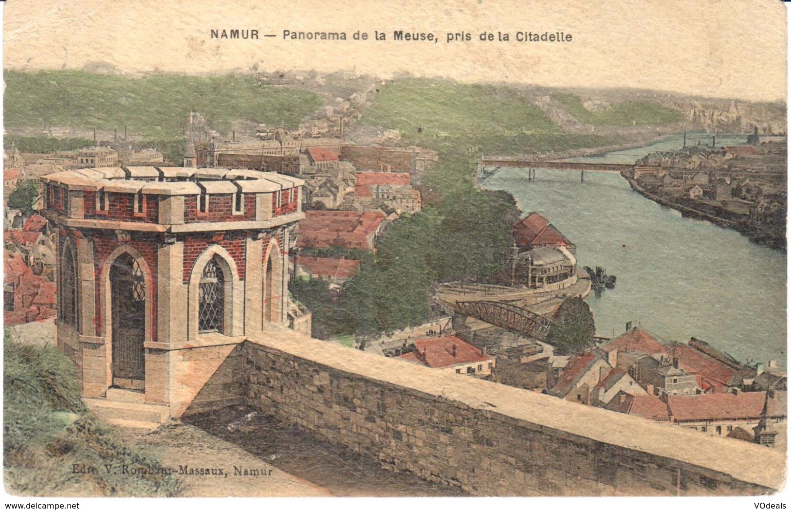 Namur - Panorama De La Meuse, Pris De La Citadelle - Namur