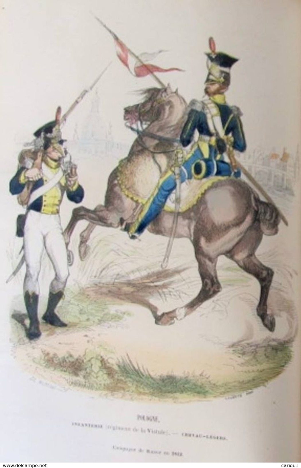 C1 NAPOLEON Saint Hilaire HISTOIRE CAMPAGNE RUSSIE 1812 EO ILLUSTRE COULEURS Complet