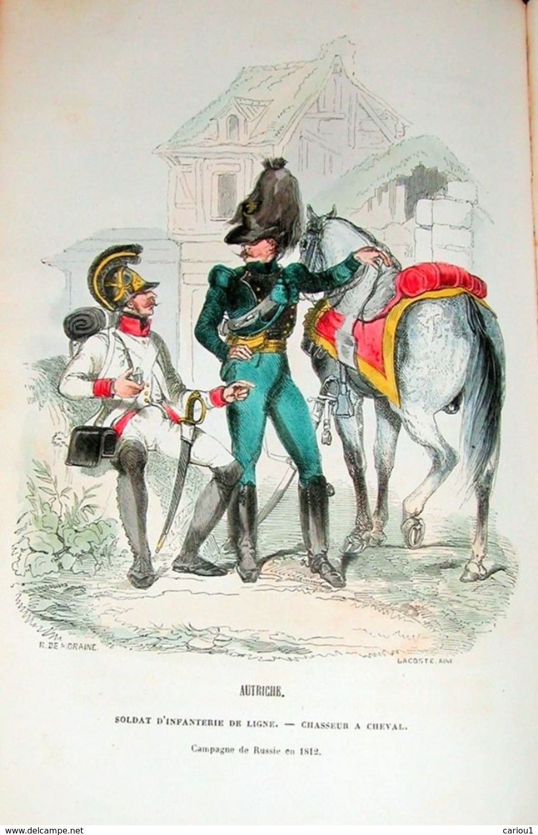 C1 NAPOLEON Saint Hilaire HISTOIRE CAMPAGNE RUSSIE 1812 EO ILLUSTRE COULEURS Complet