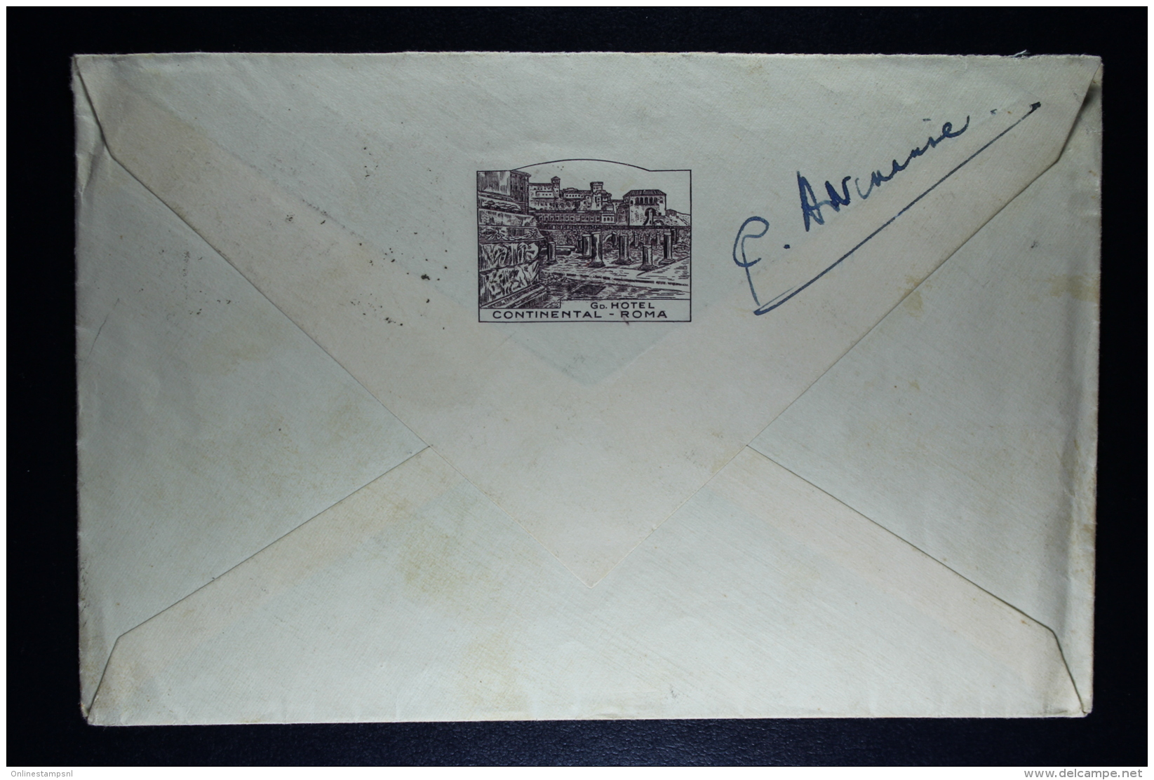 Italy: Cover  Roma To Amsterdam Mixed Stamps Sa 331 - 327  1933 - Storia Postale