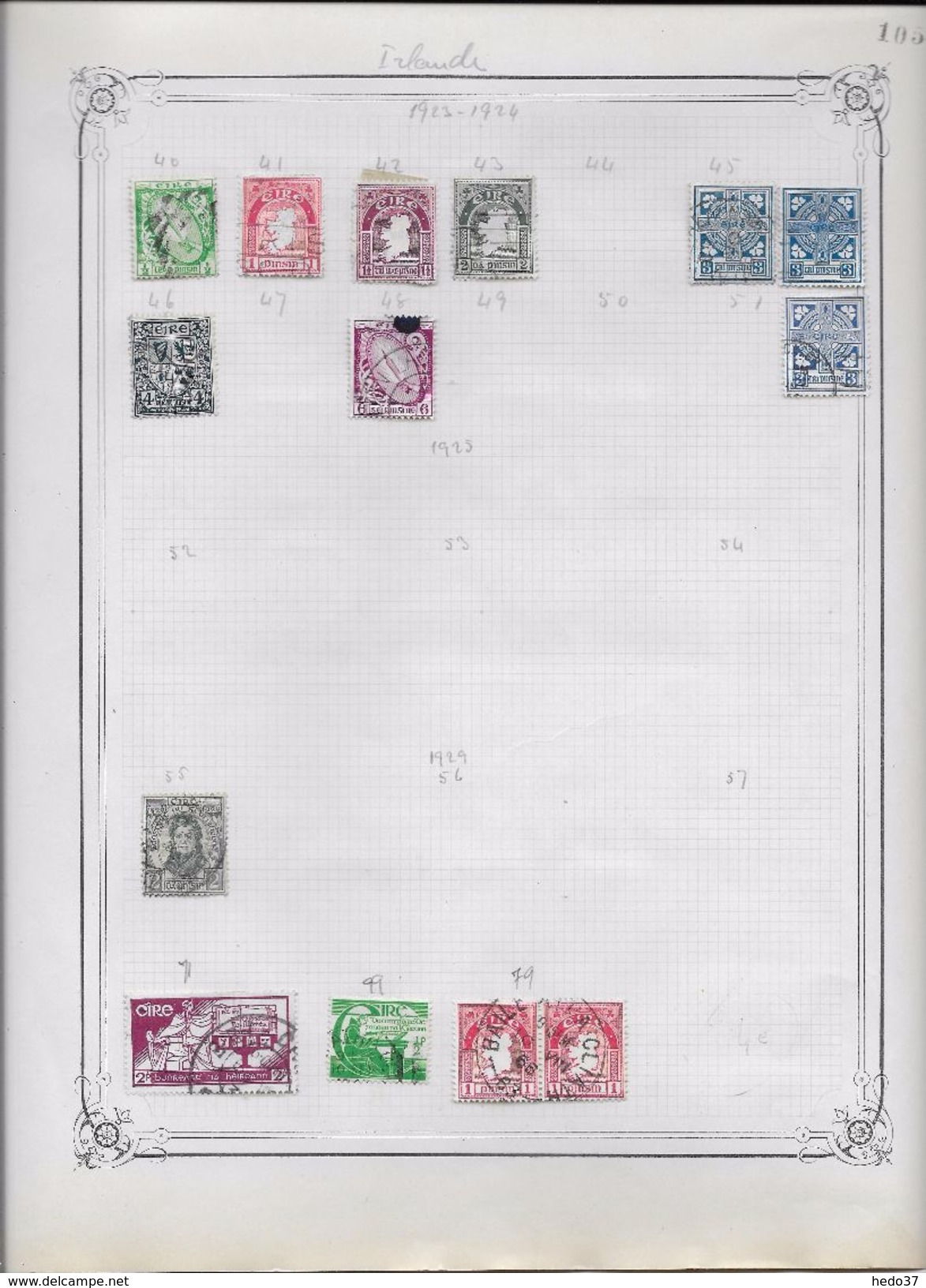 Irlande - Collection Vendue Page Par Page - Timbres Oblitérés / Neufs * - B/TB - Lots & Serien