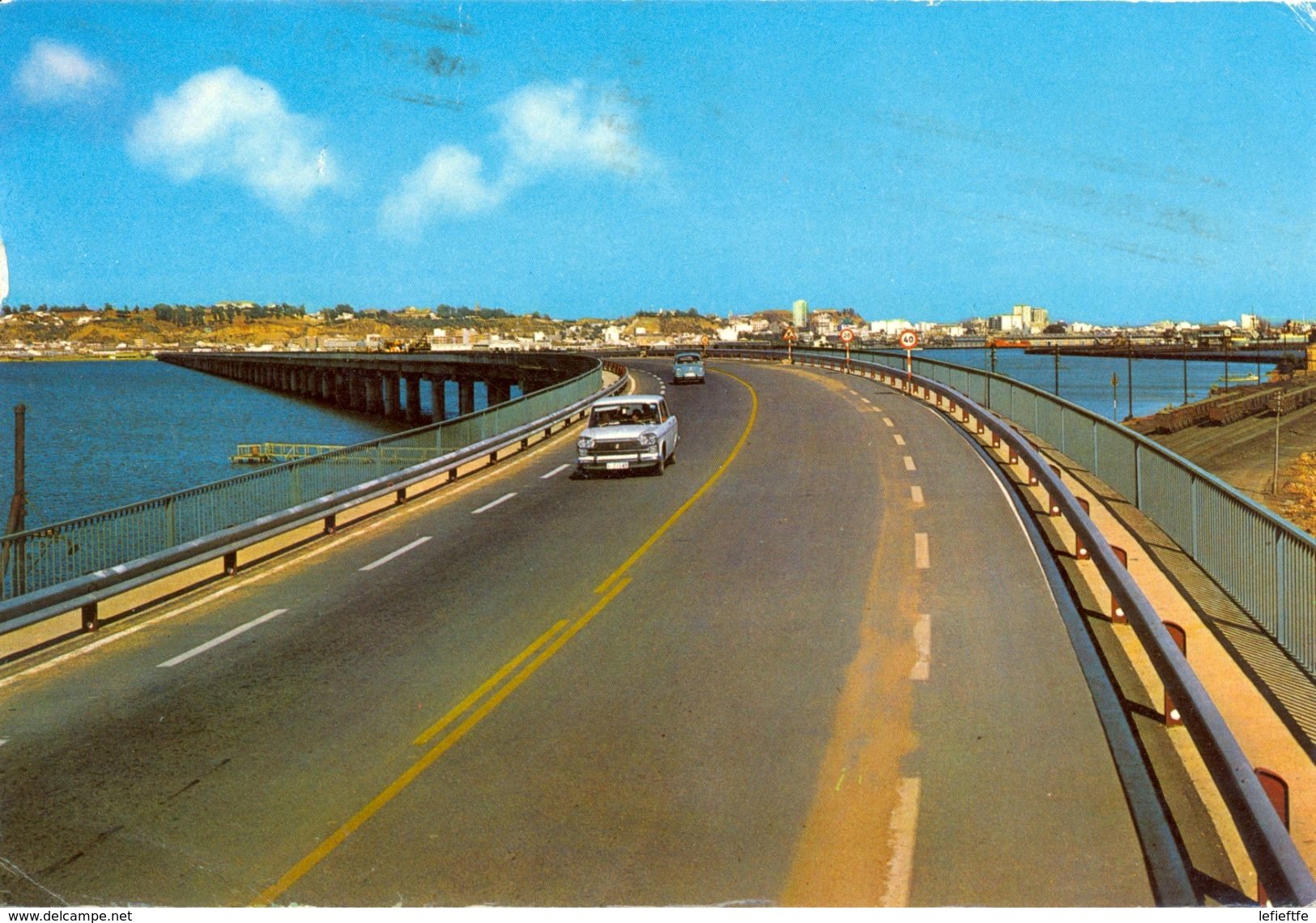 Espagne - Andalousie - Huelva - 1972 - Pont Sur La Rivière Odiel - Ecrite, Timbrée - Beascoa Nº 8613 - - Huelva